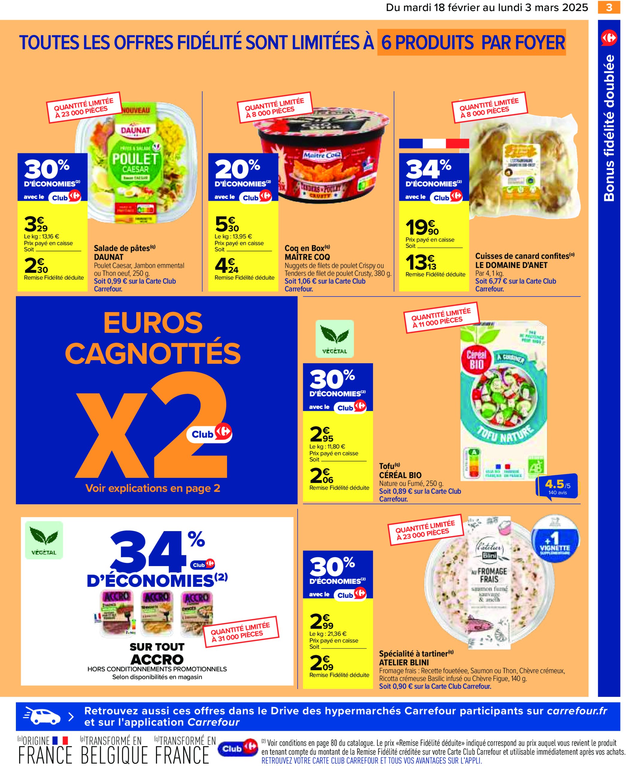 carrefour - Catalogue Carrefour valable dès 18/02 - 03/03 - page: 5