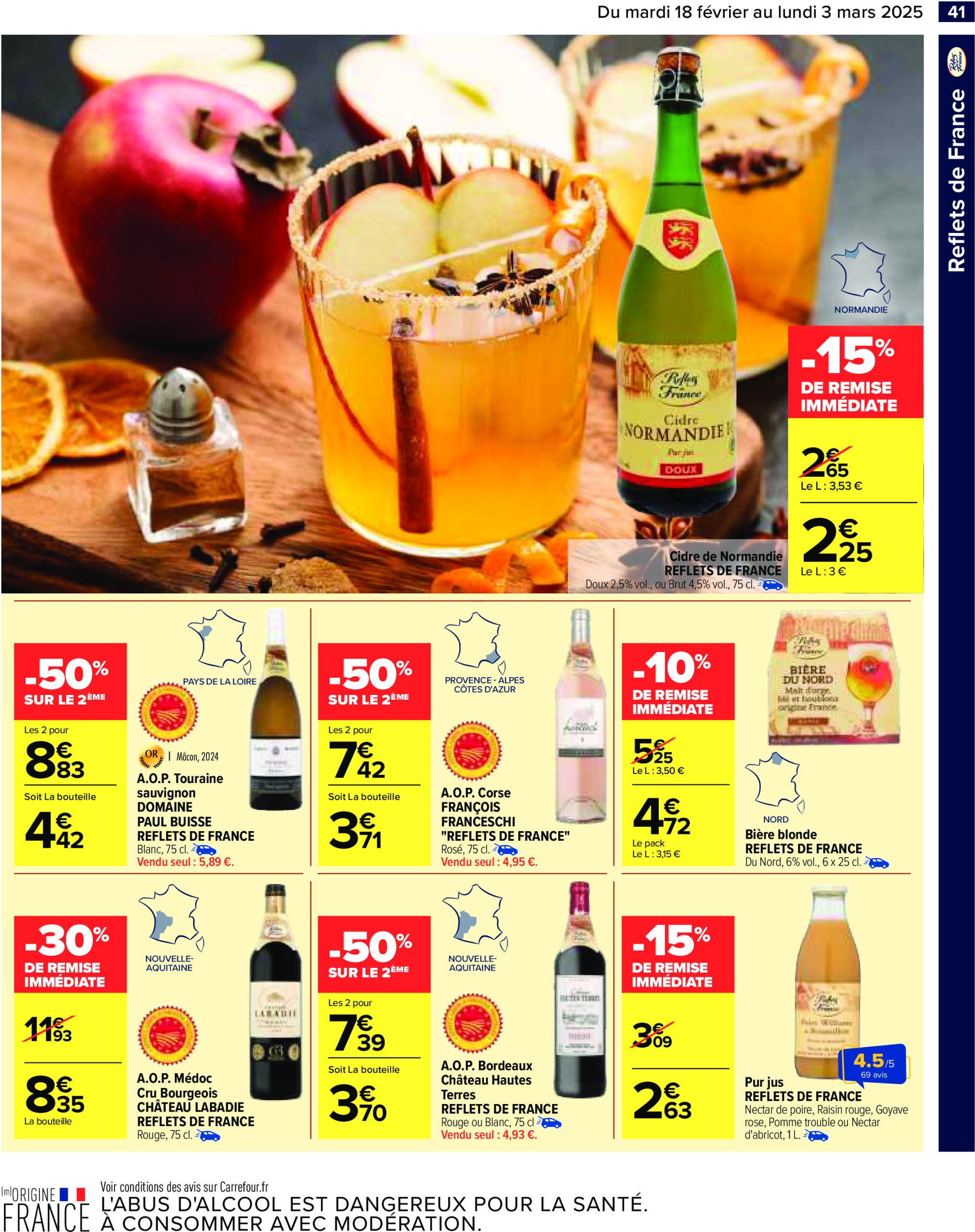 carrefour - Catalogue Carrefour valable dès 18/02 - 03/03 - page: 43