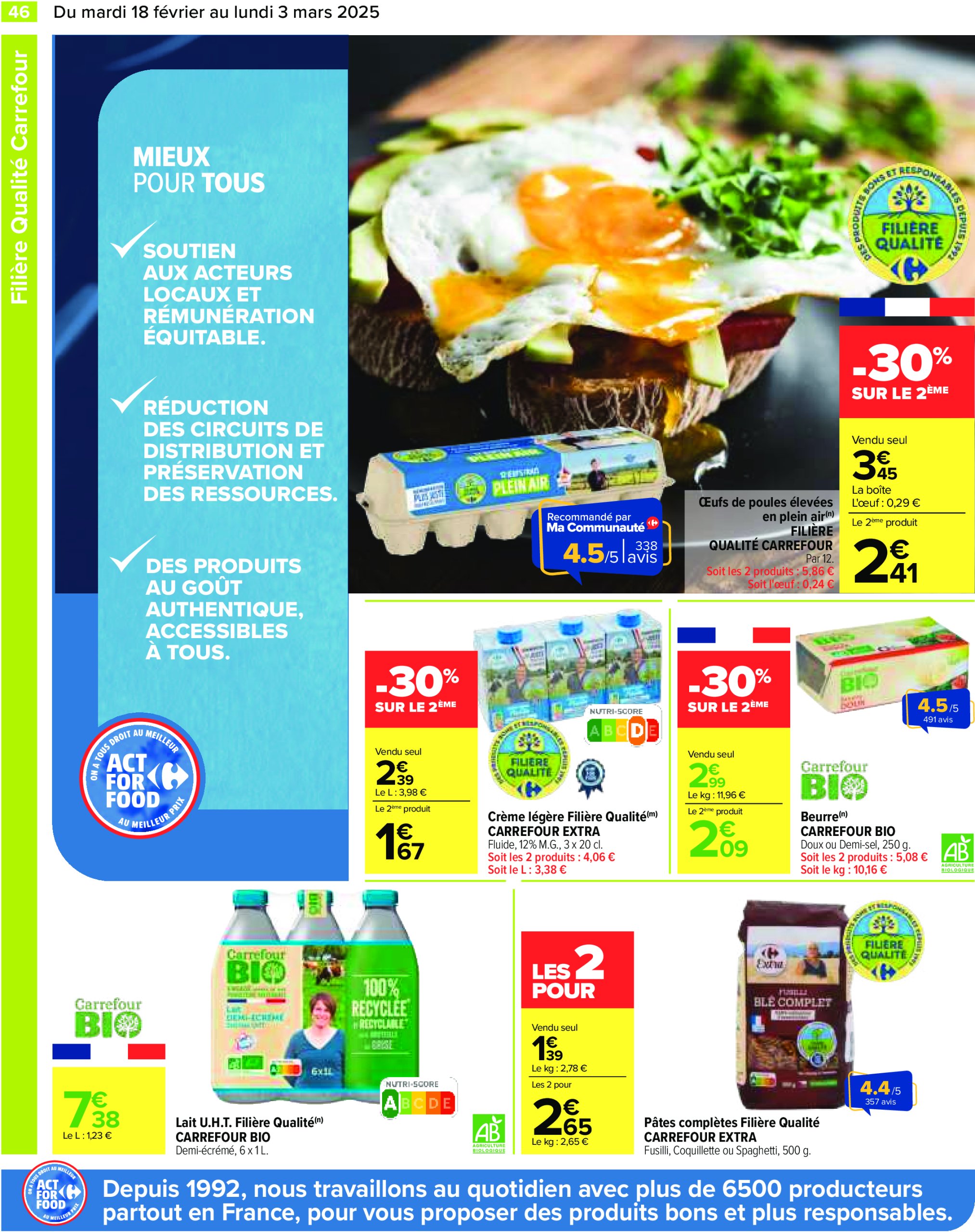 carrefour - Catalogue Carrefour valable dès 18/02 - 03/03 - page: 48