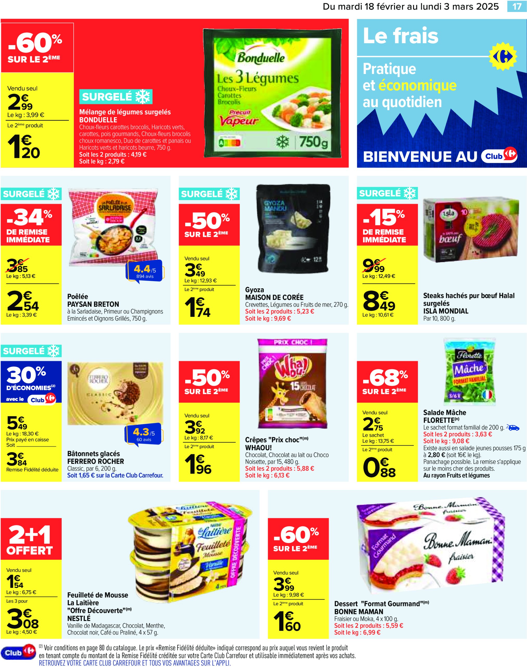 carrefour - Catalogue Carrefour valable dès 18/02 - 03/03 - page: 19