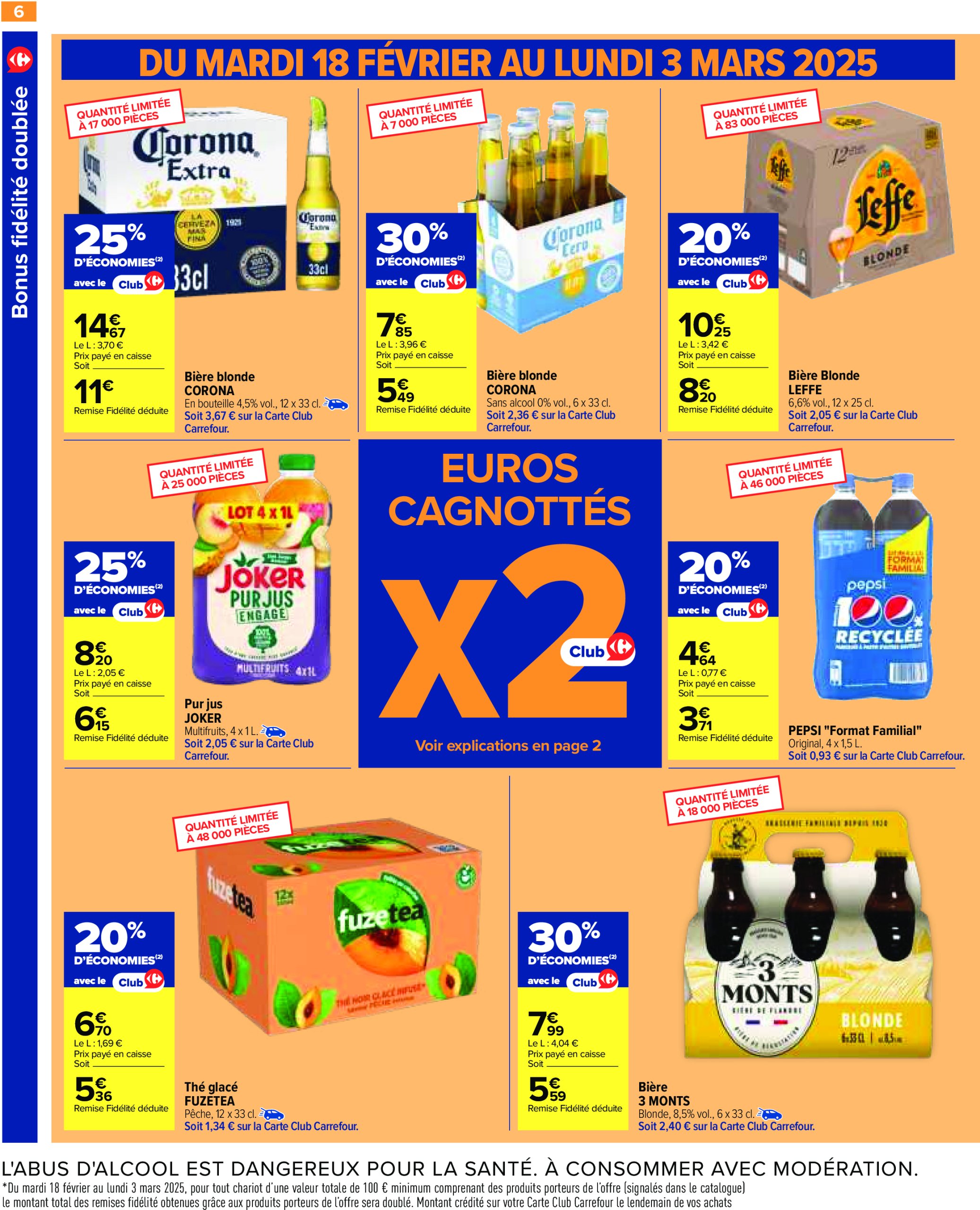 carrefour - Catalogue Carrefour valable dès 18/02 - 03/03 - page: 8