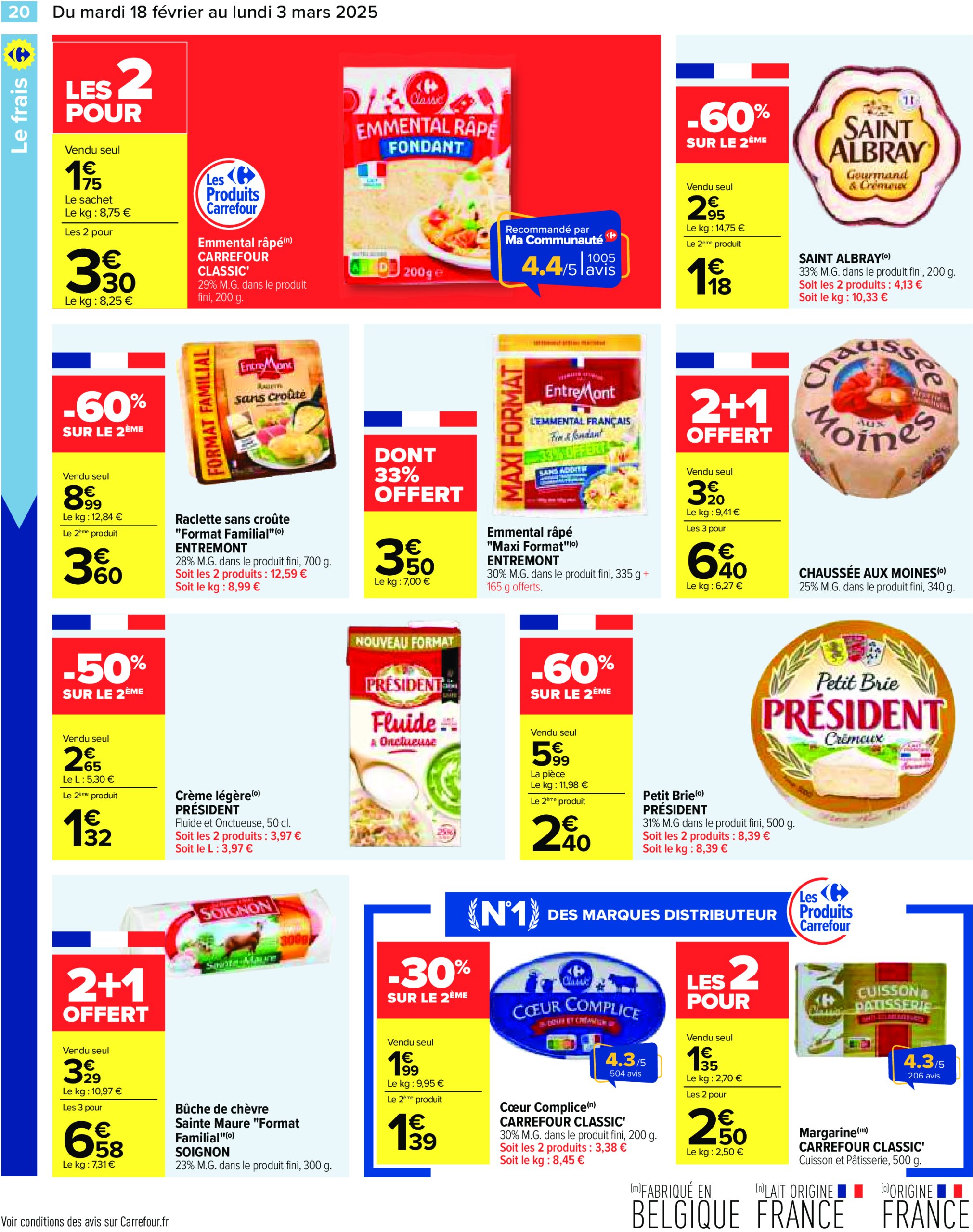 carrefour - Catalogue Carrefour valable dès 18/02 - 03/03 - page: 22