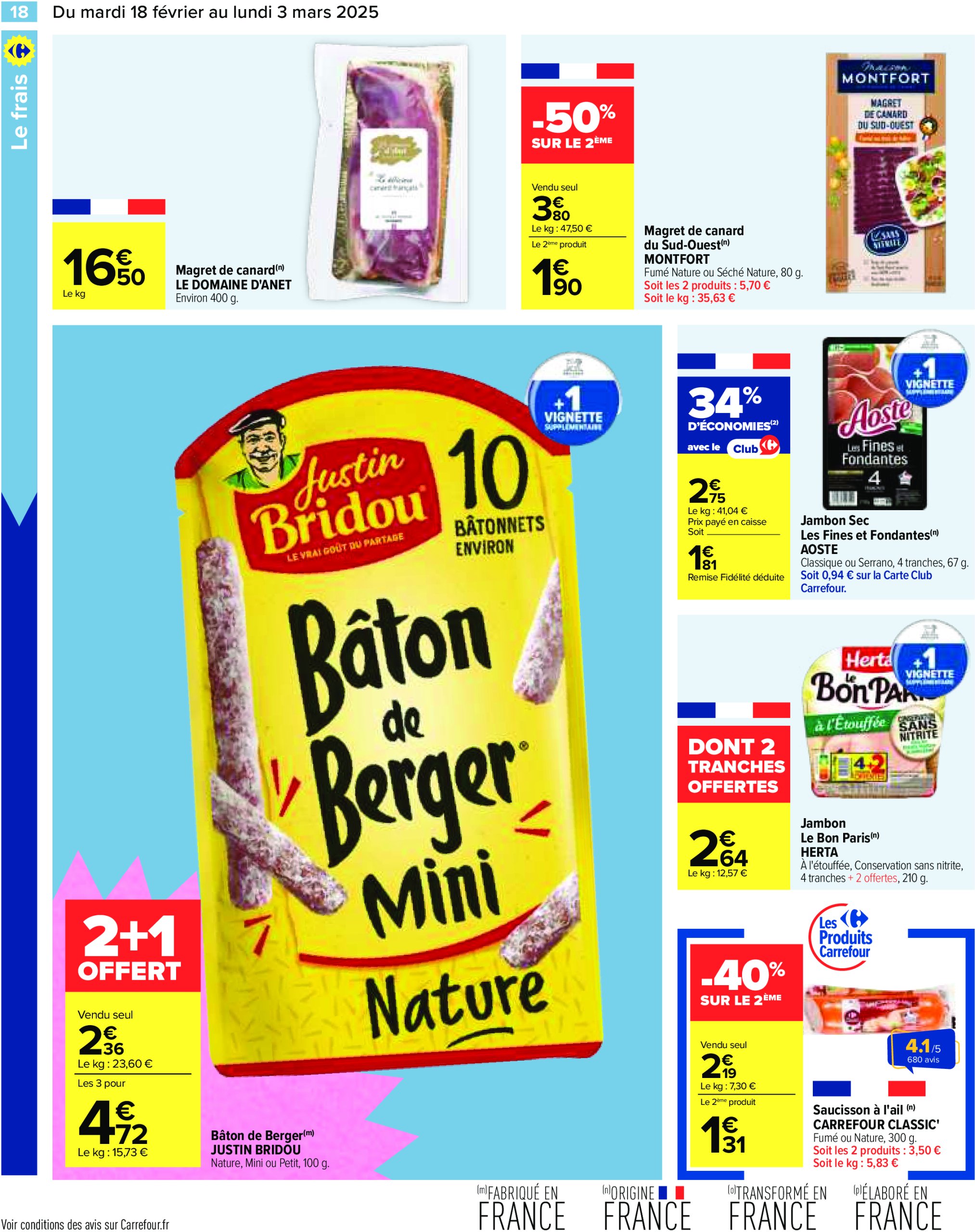 carrefour - Catalogue Carrefour valable dès 18/02 - 03/03 - page: 20