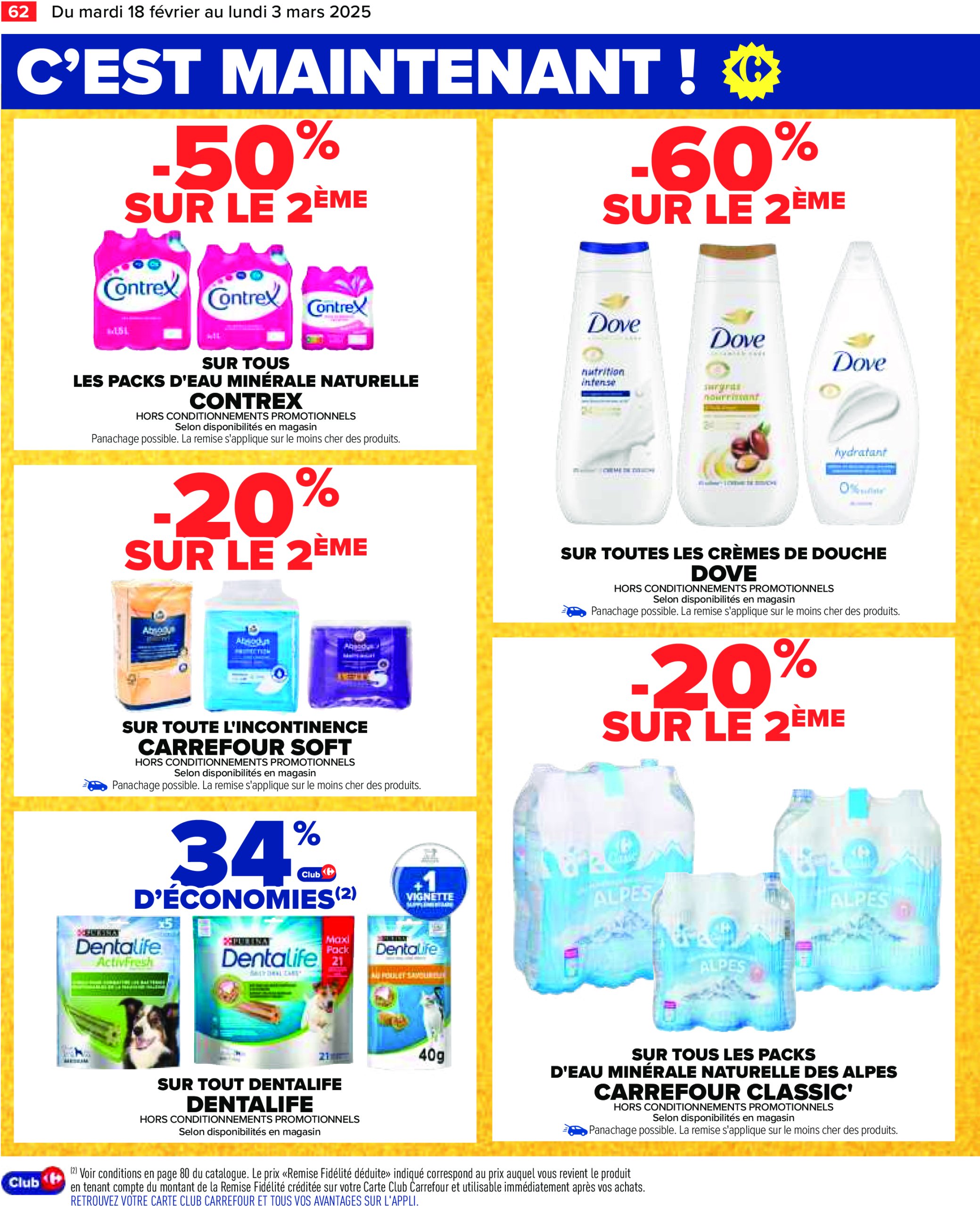 carrefour - Catalogue Carrefour valable dès 18/02 - 03/03 - page: 64