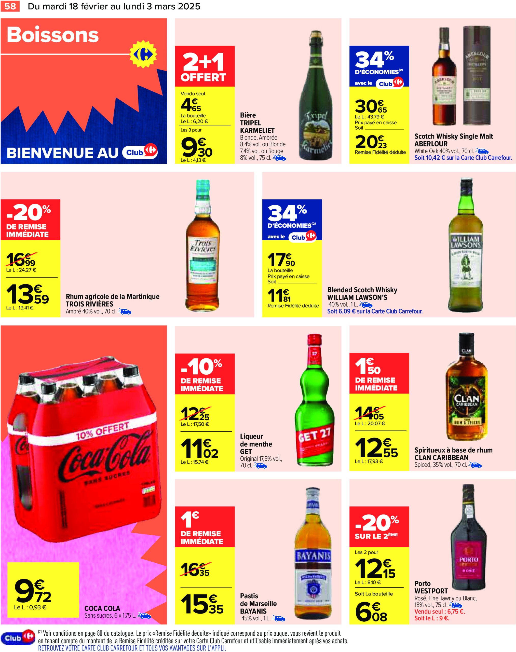 carrefour - Catalogue Carrefour valable dès 18/02 - 03/03 - page: 60