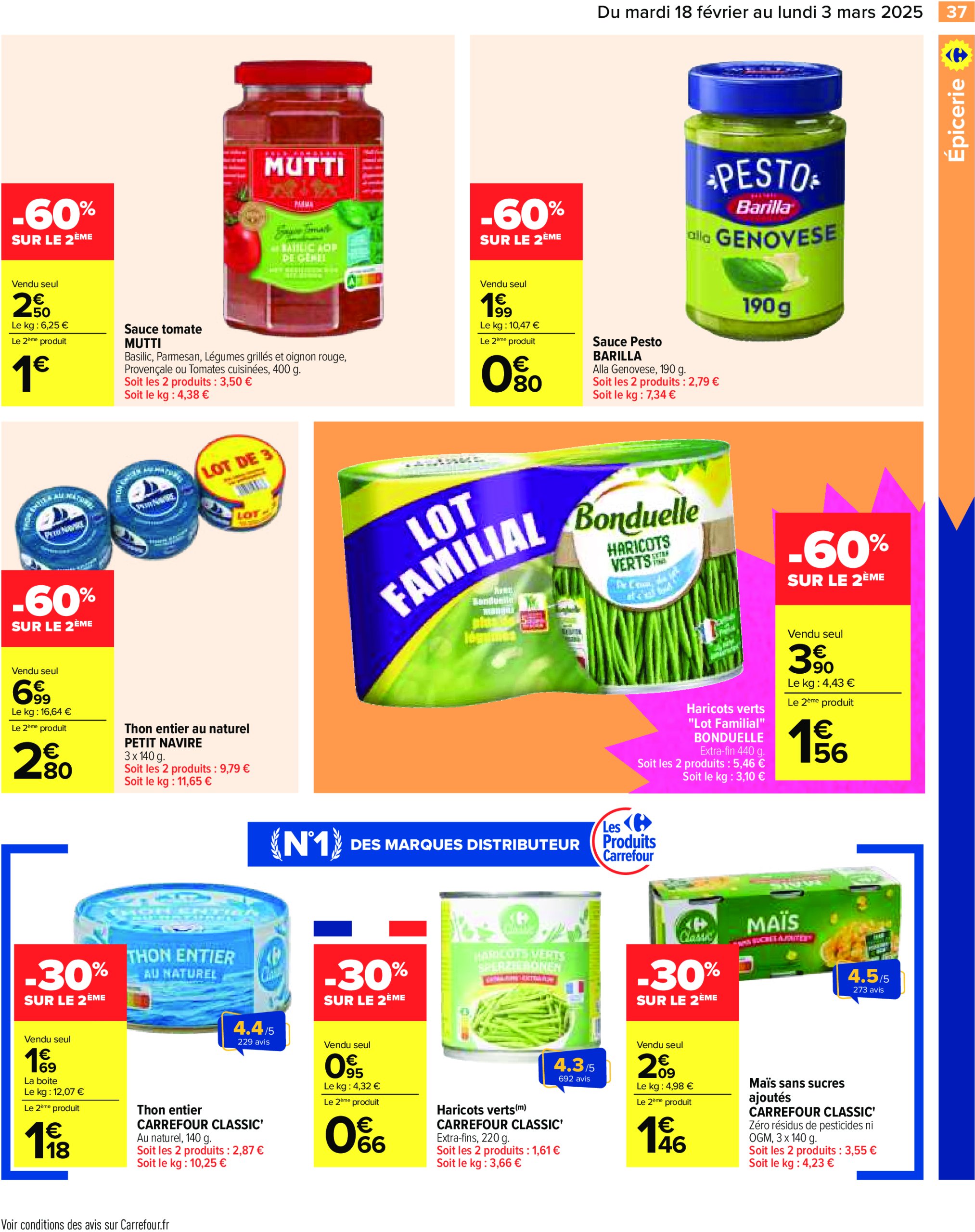 carrefour - Catalogue Carrefour valable dès 18/02 - 03/03 - page: 39