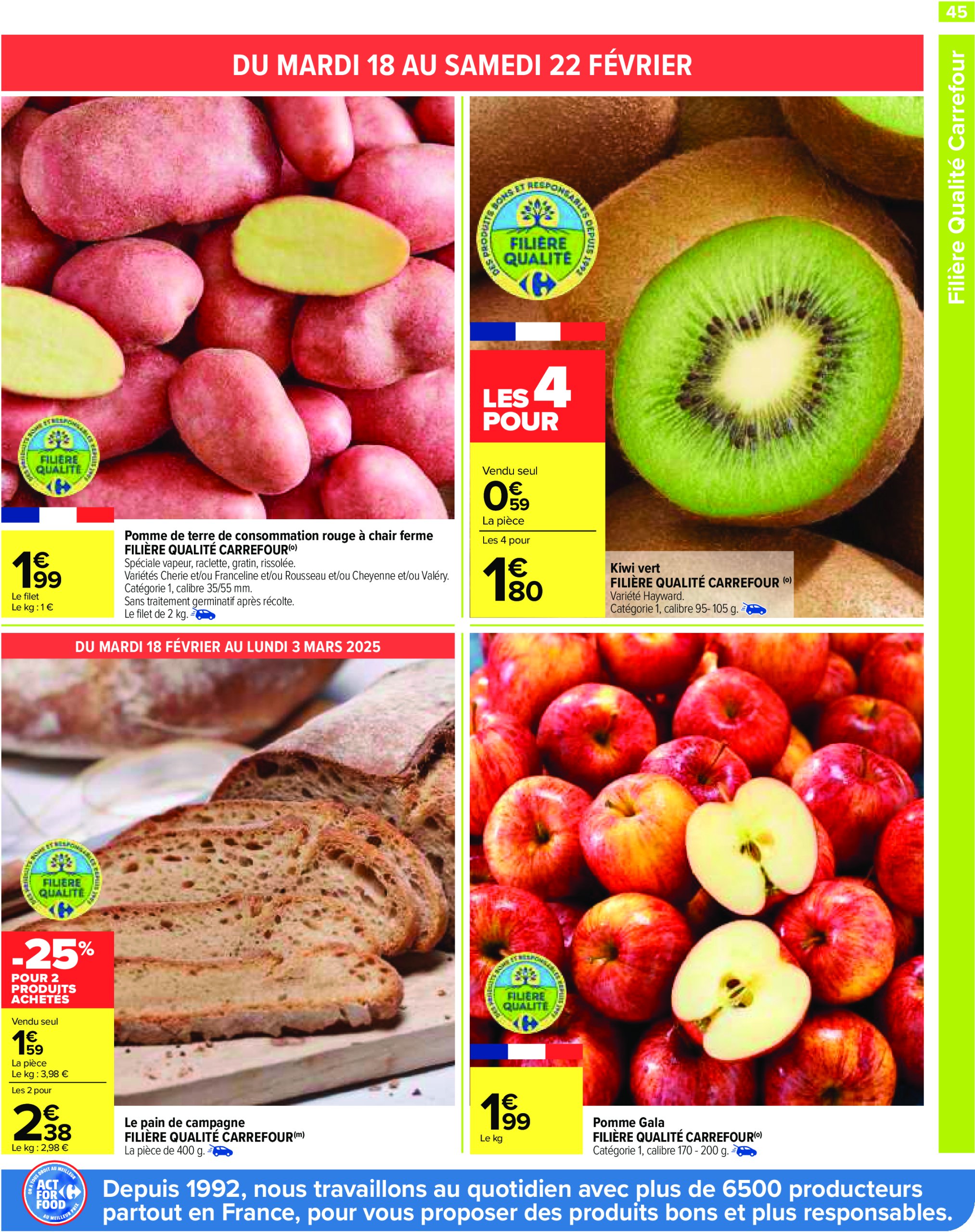 carrefour - Catalogue Carrefour valable dès 18/02 - 03/03 - page: 47