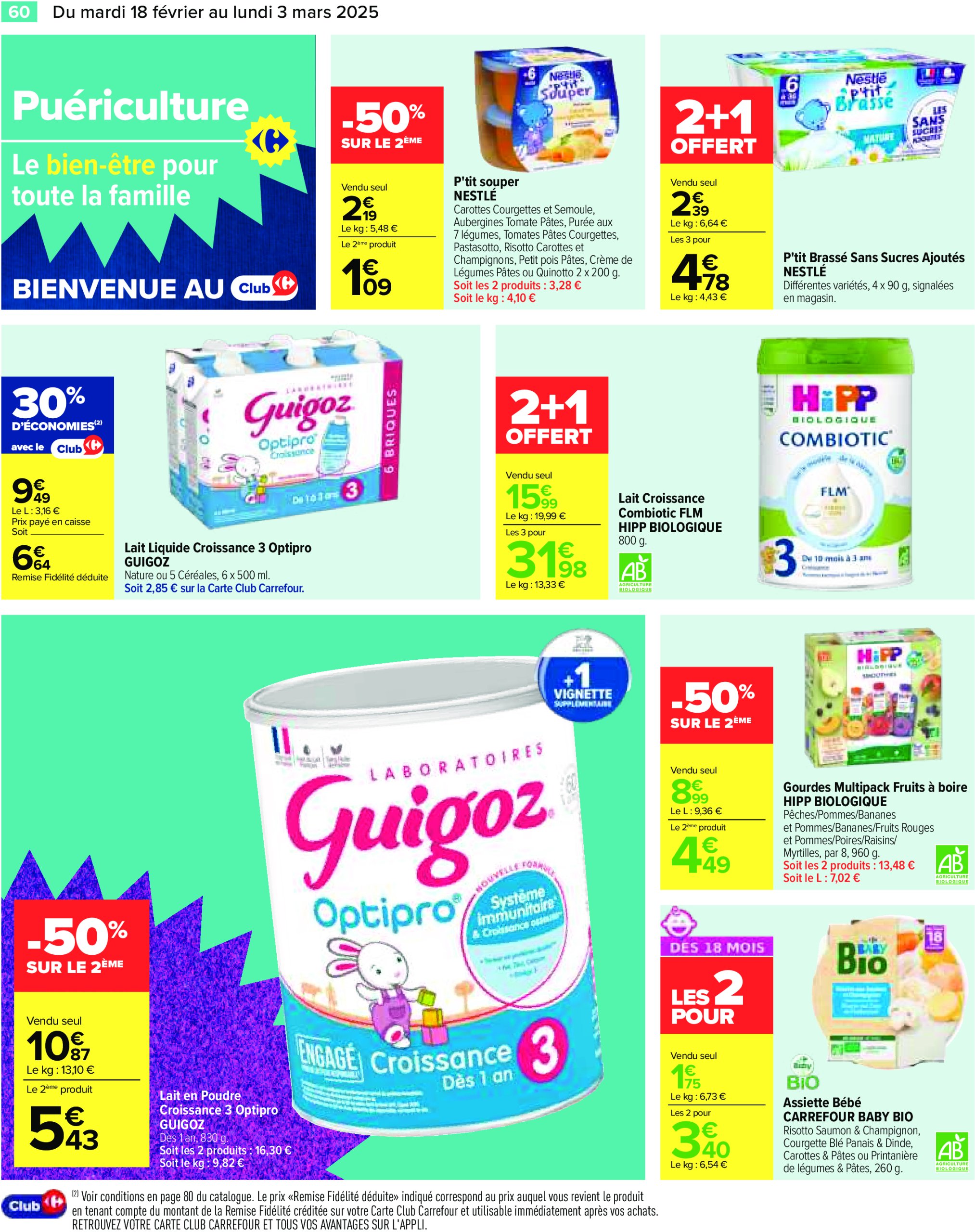 carrefour - Catalogue Carrefour valable dès 18/02 - 03/03 - page: 62