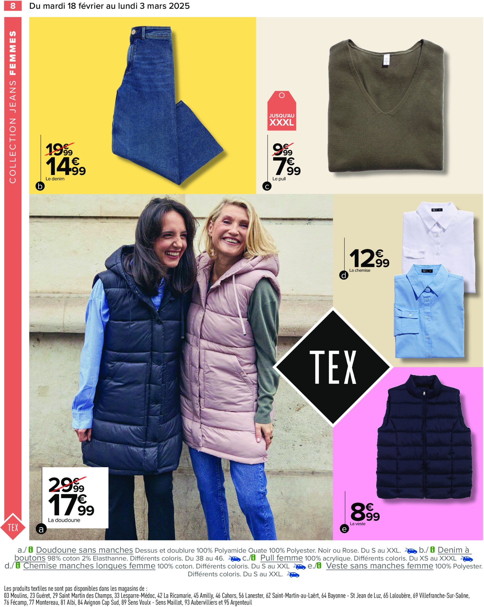 carrefour - Catalogue Carrefour - Spécial Jean valable dès 18/02 - 03/03 - page: 10