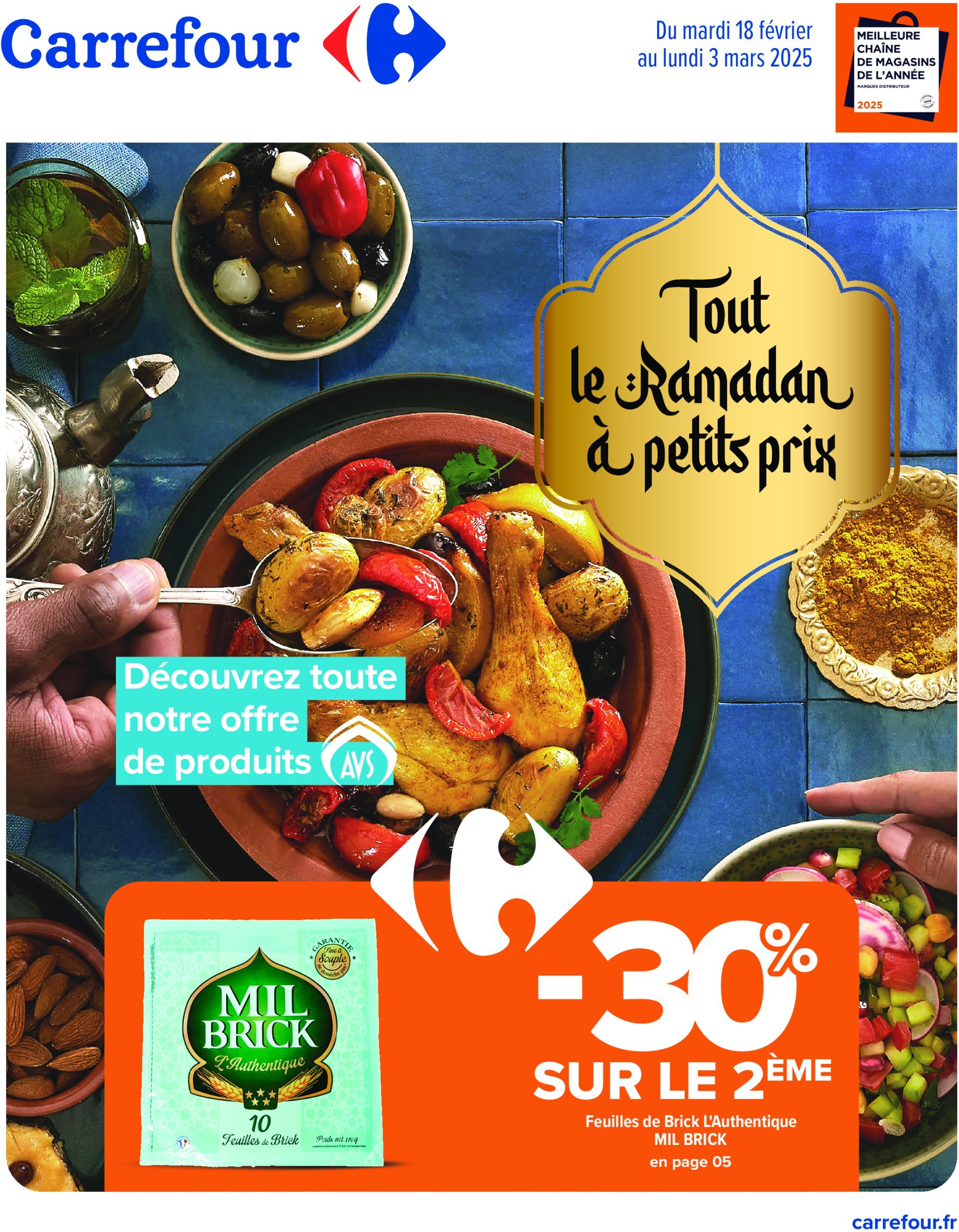 carrefour - Catalogue Carrefour - Ramadan valable dès 18/02 - 03/03