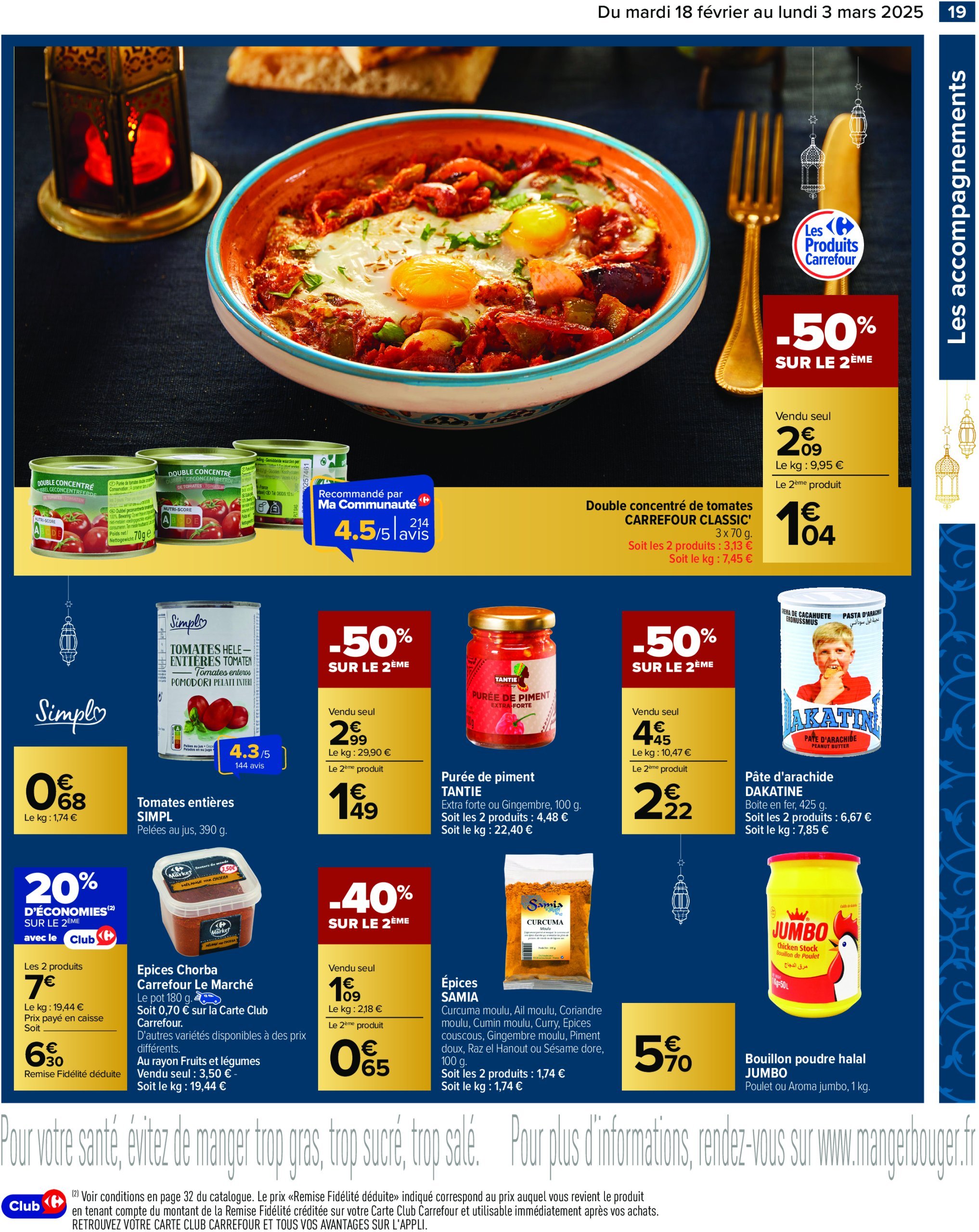 carrefour - Catalogue Carrefour - Ramadan valable dès 18/02 - 03/03 - page: 21