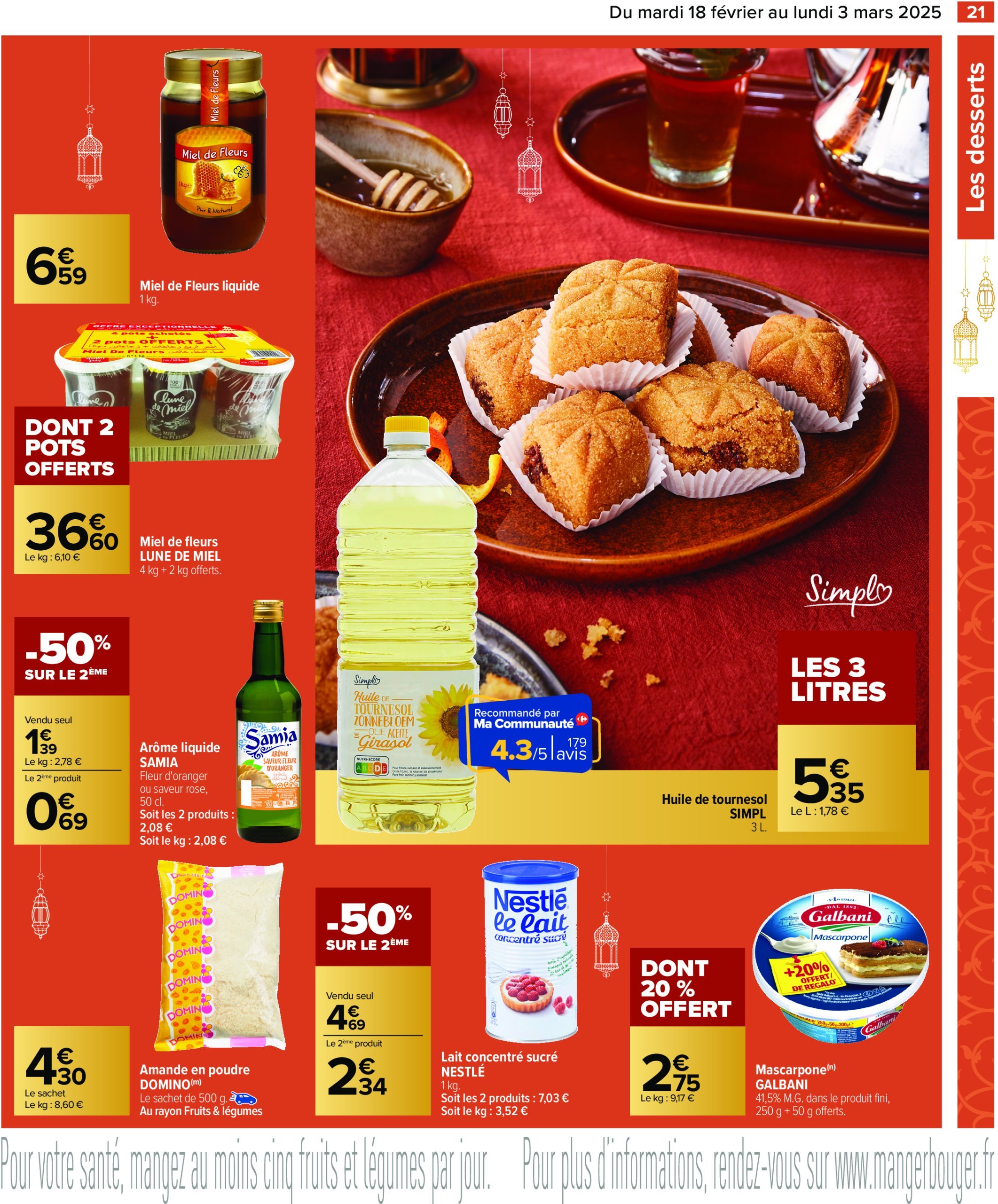 carrefour - Catalogue Carrefour - Ramadan valable dès 18/02 - 03/03 - page: 23