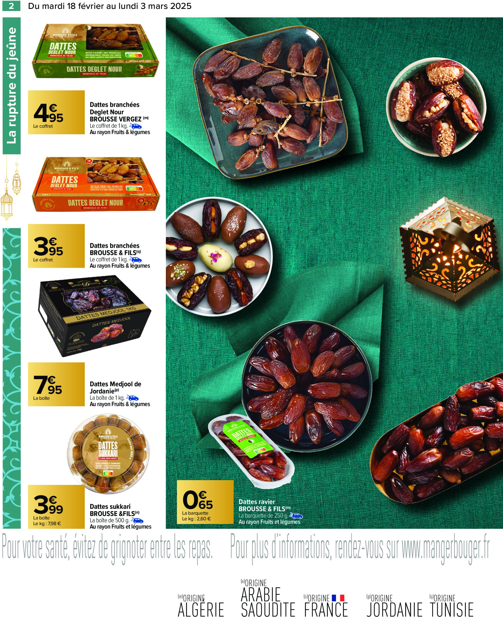 carrefour - Catalogue Carrefour - Ramadan valable dès 18/02 - 03/03 - page: 4