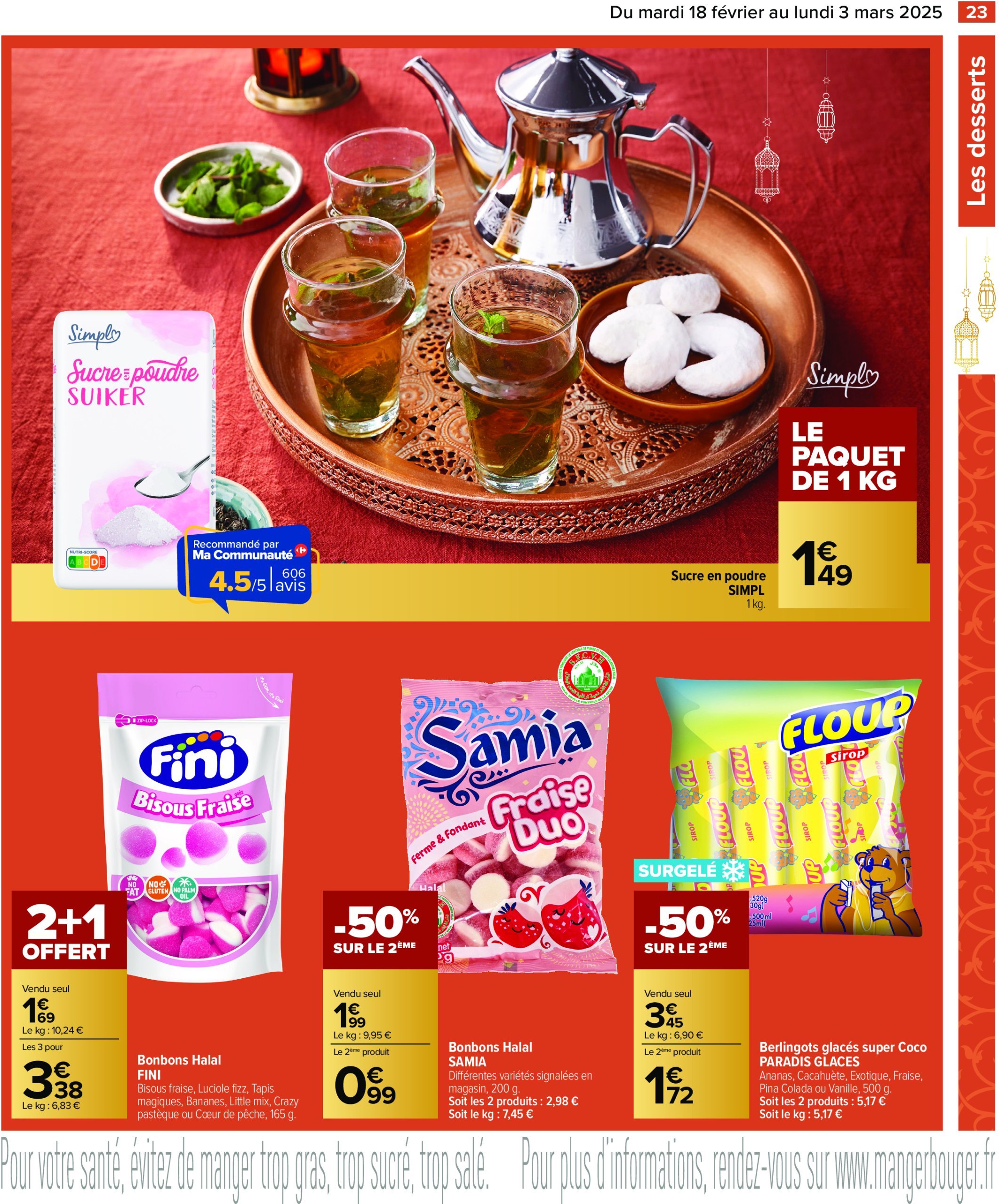 carrefour - Catalogue Carrefour - Ramadan valable dès 18/02 - 03/03 - page: 25