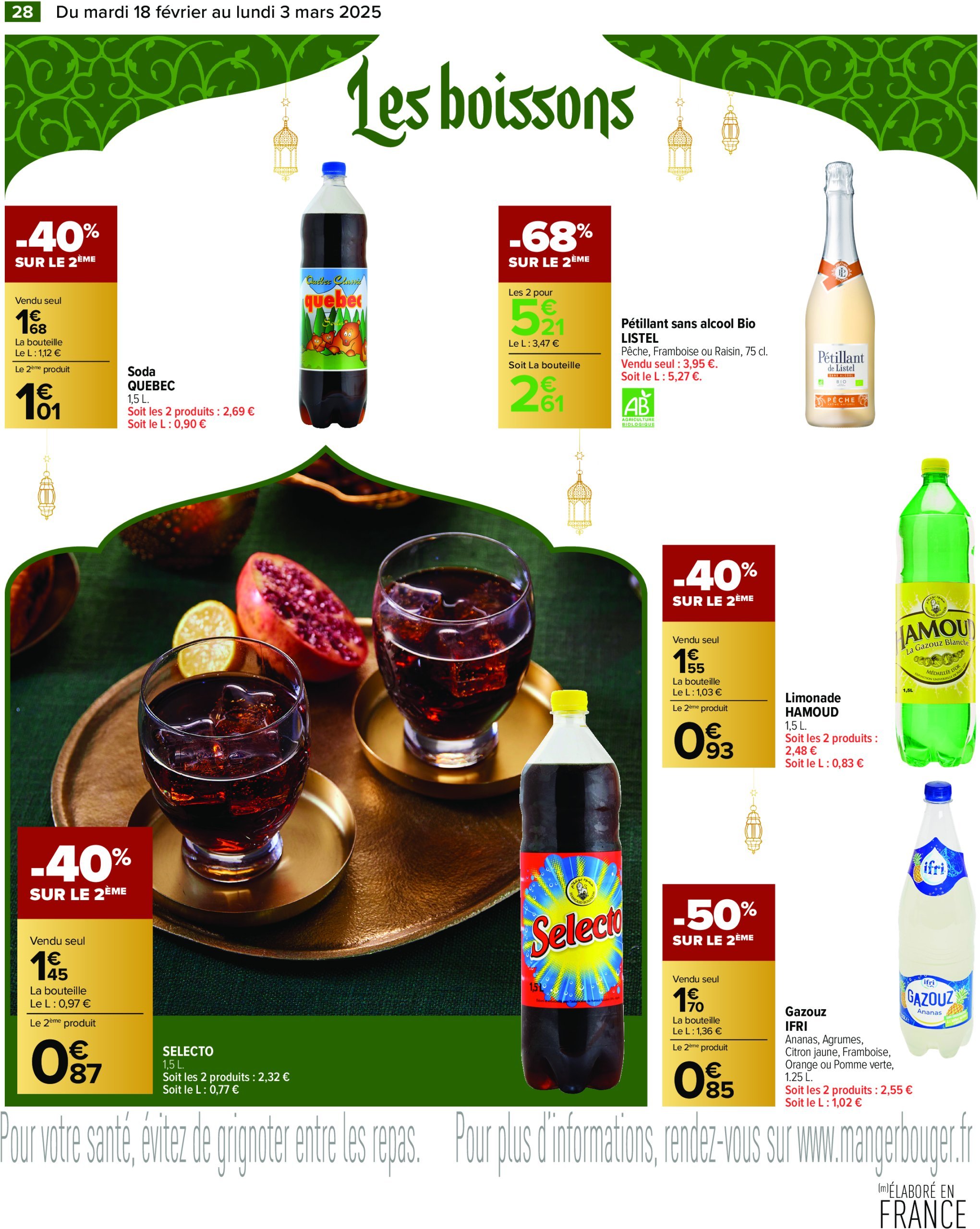 carrefour - Catalogue Carrefour - Ramadan valable dès 18/02 - 03/03 - page: 30