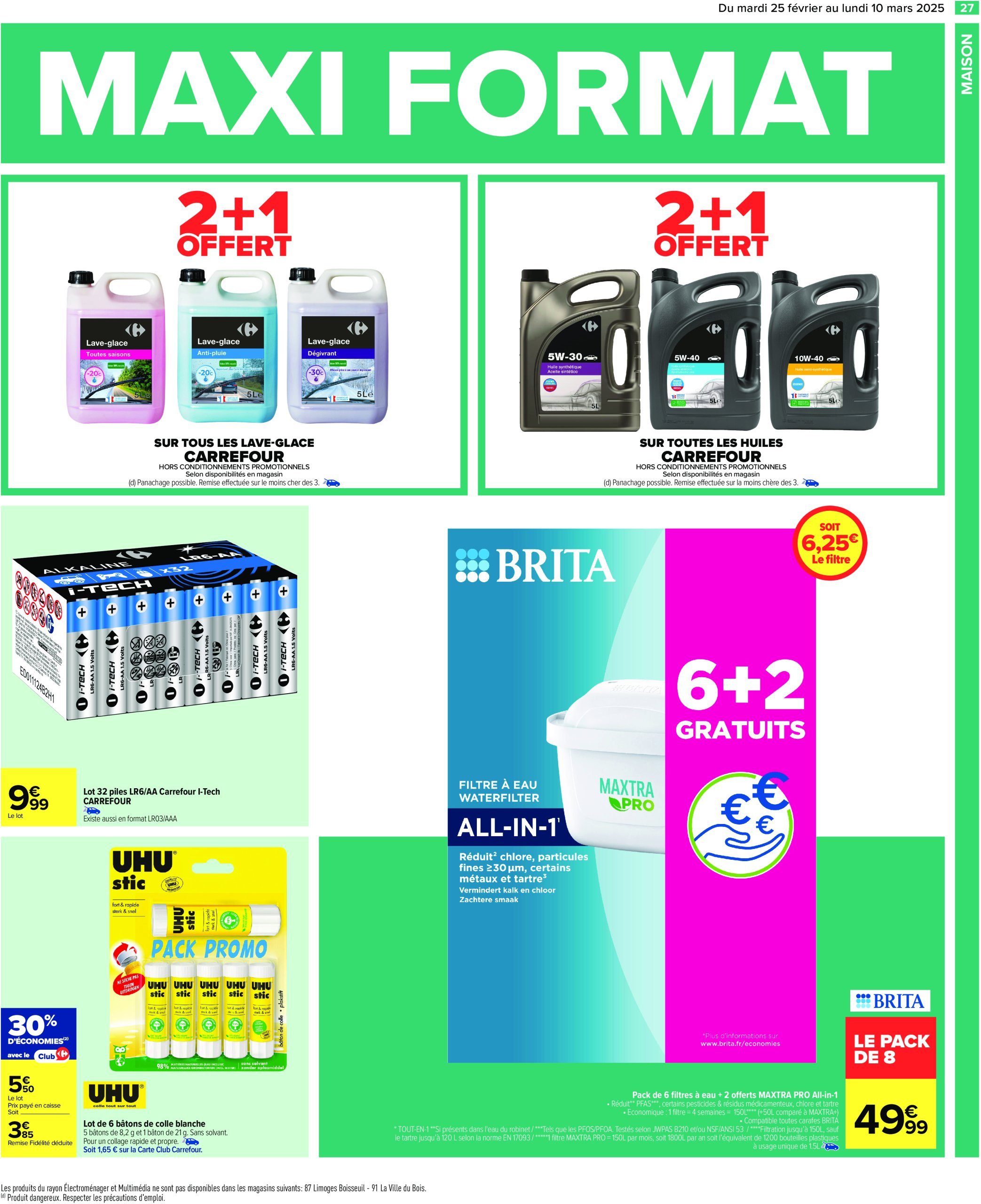 carrefour - Catalogue Carrefour - Maxi Format valable dès 25/02 - 10/03 - page: 29