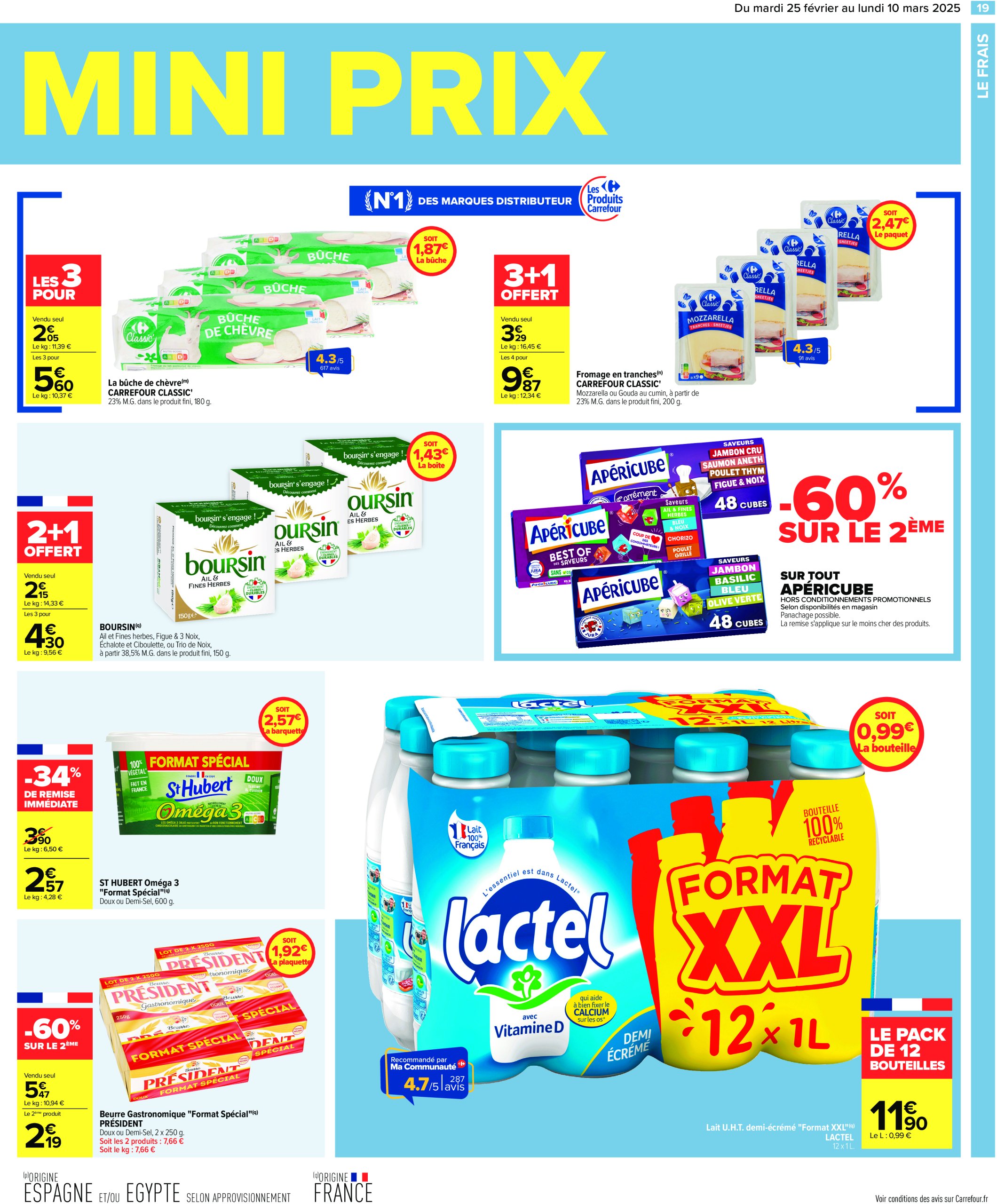 carrefour - Catalogue Carrefour - Maxi Format valable dès 25/02 - 10/03 - page: 21