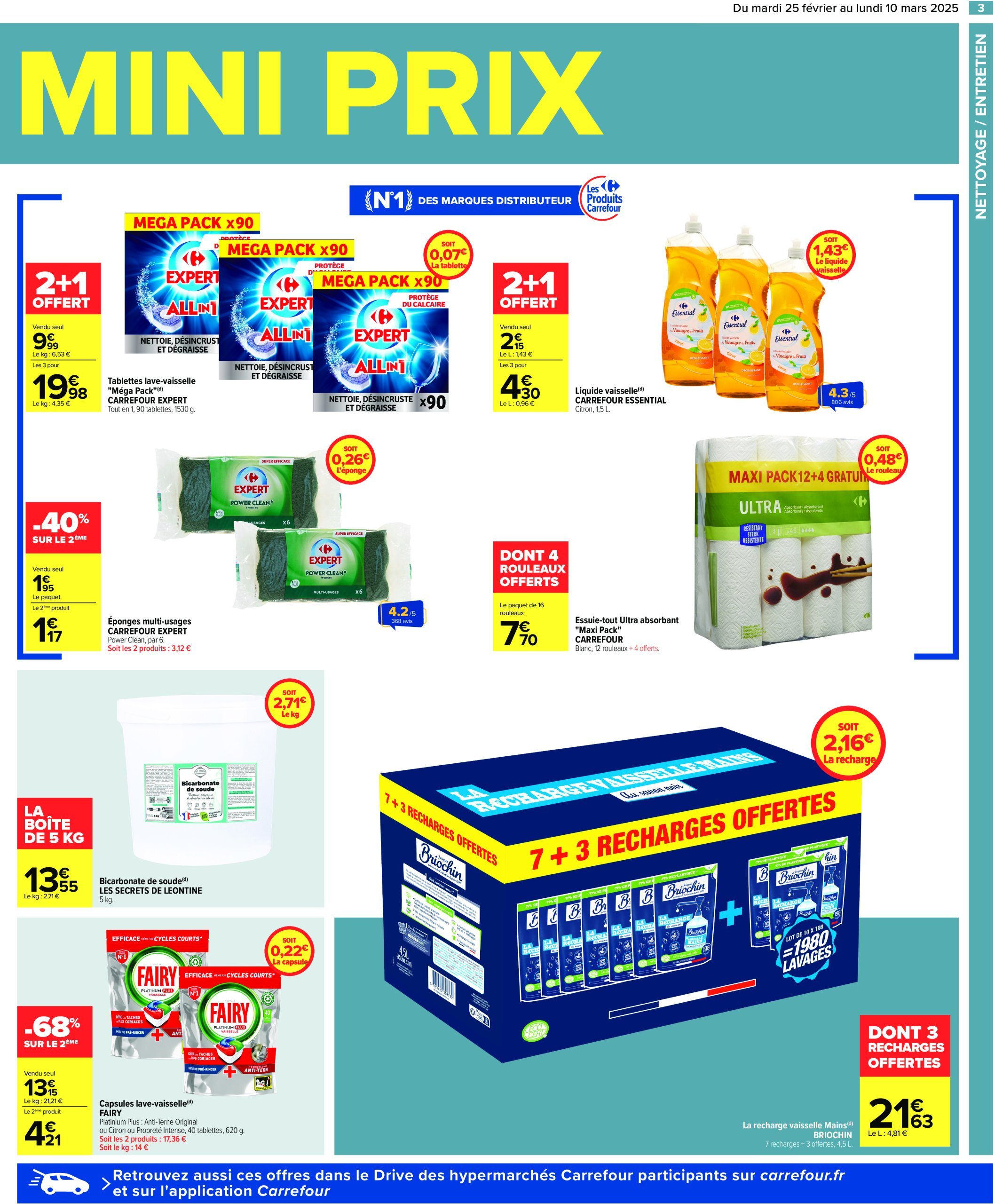 carrefour - Catalogue Carrefour - Maxi Format valable dès 25/02 - 10/03 - page: 5