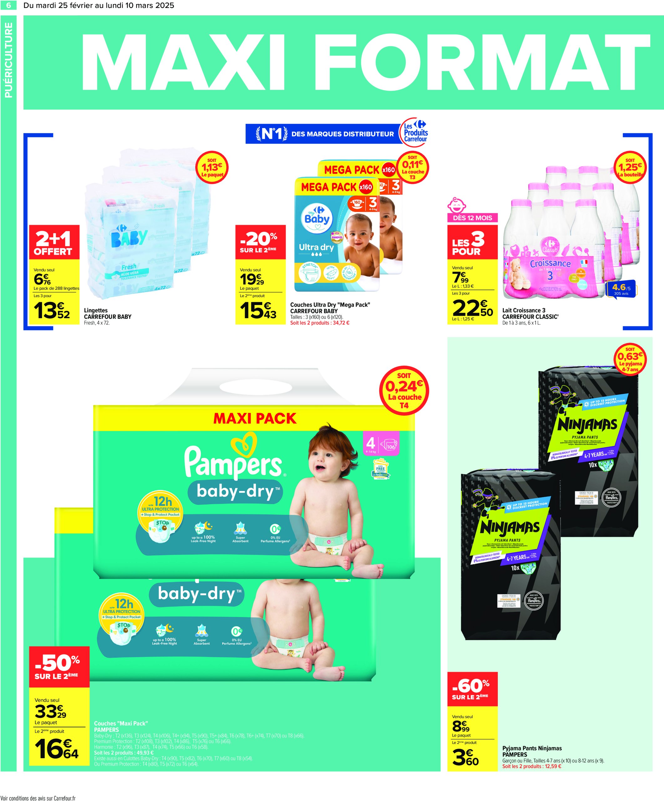 carrefour - Catalogue Carrefour - Maxi Format valable dès 25/02 - 10/03 - page: 8