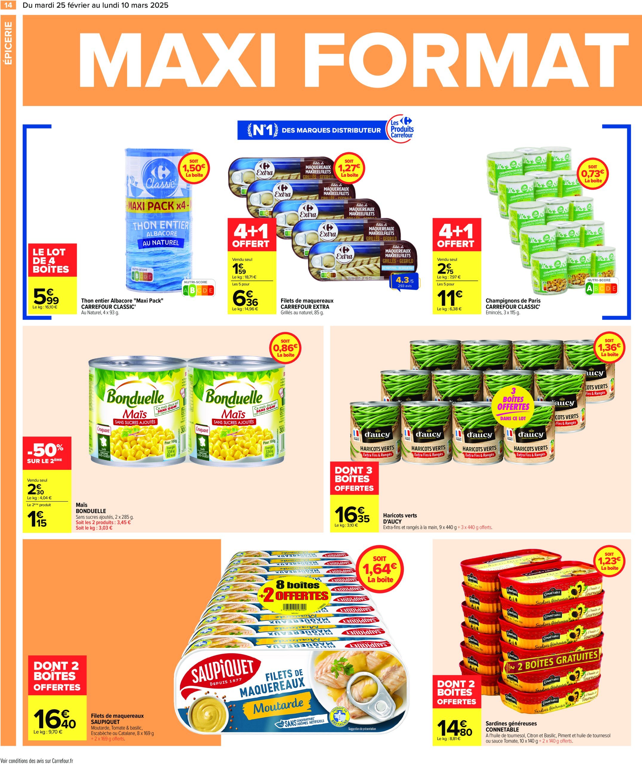 carrefour - Catalogue Carrefour - Maxi Format valable dès 25/02 - 10/03 - page: 16