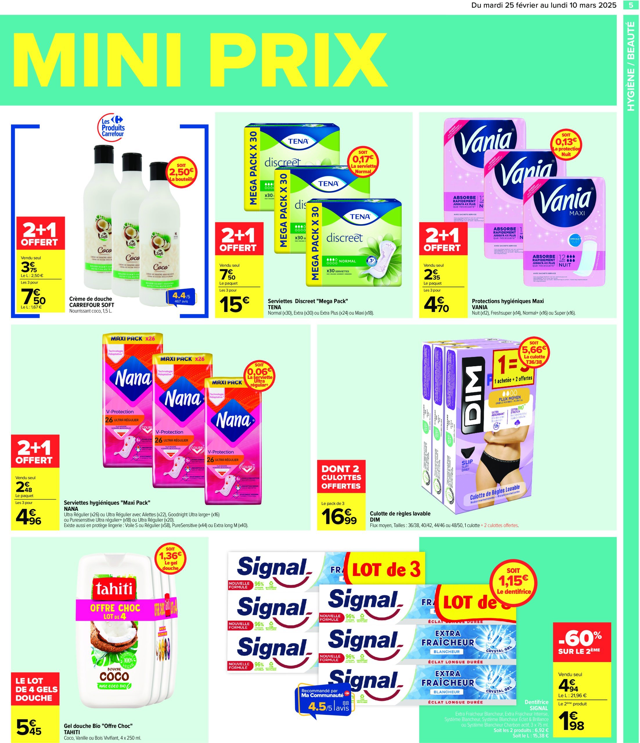 carrefour - Catalogue Carrefour - Maxi Format valable dès 25/02 - 10/03 - page: 7