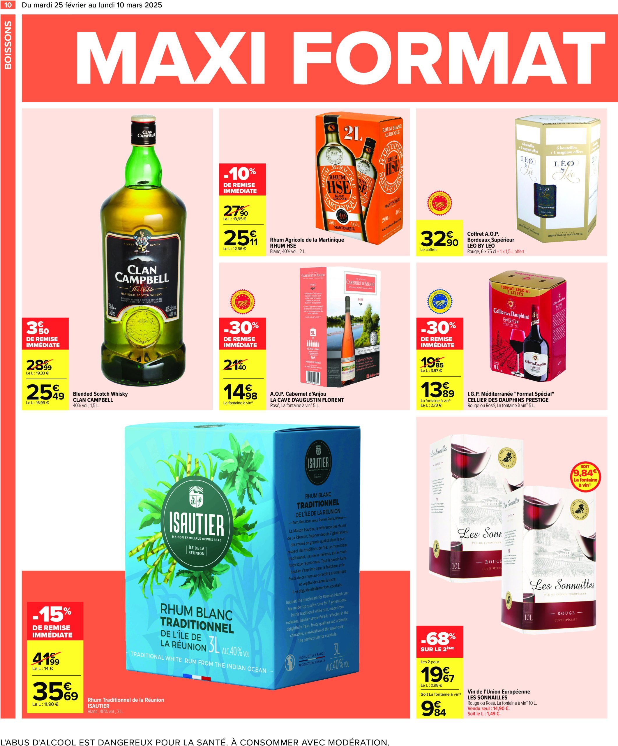 carrefour - Catalogue Carrefour - Maxi Format valable dès 25/02 - 10/03 - page: 12