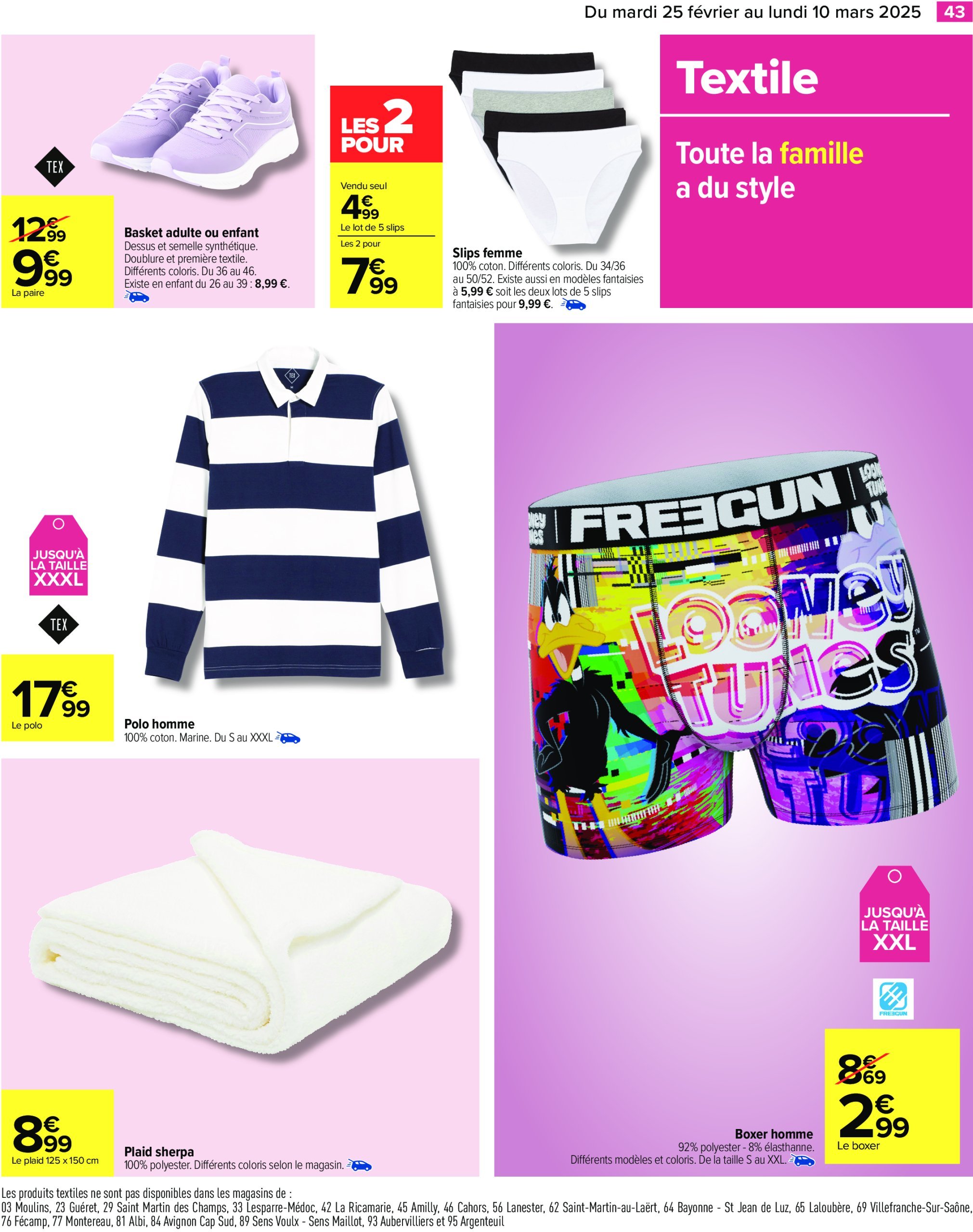 carrefour - Catalogue Carrefour valable dès 25/02 - 10/03 - page: 45