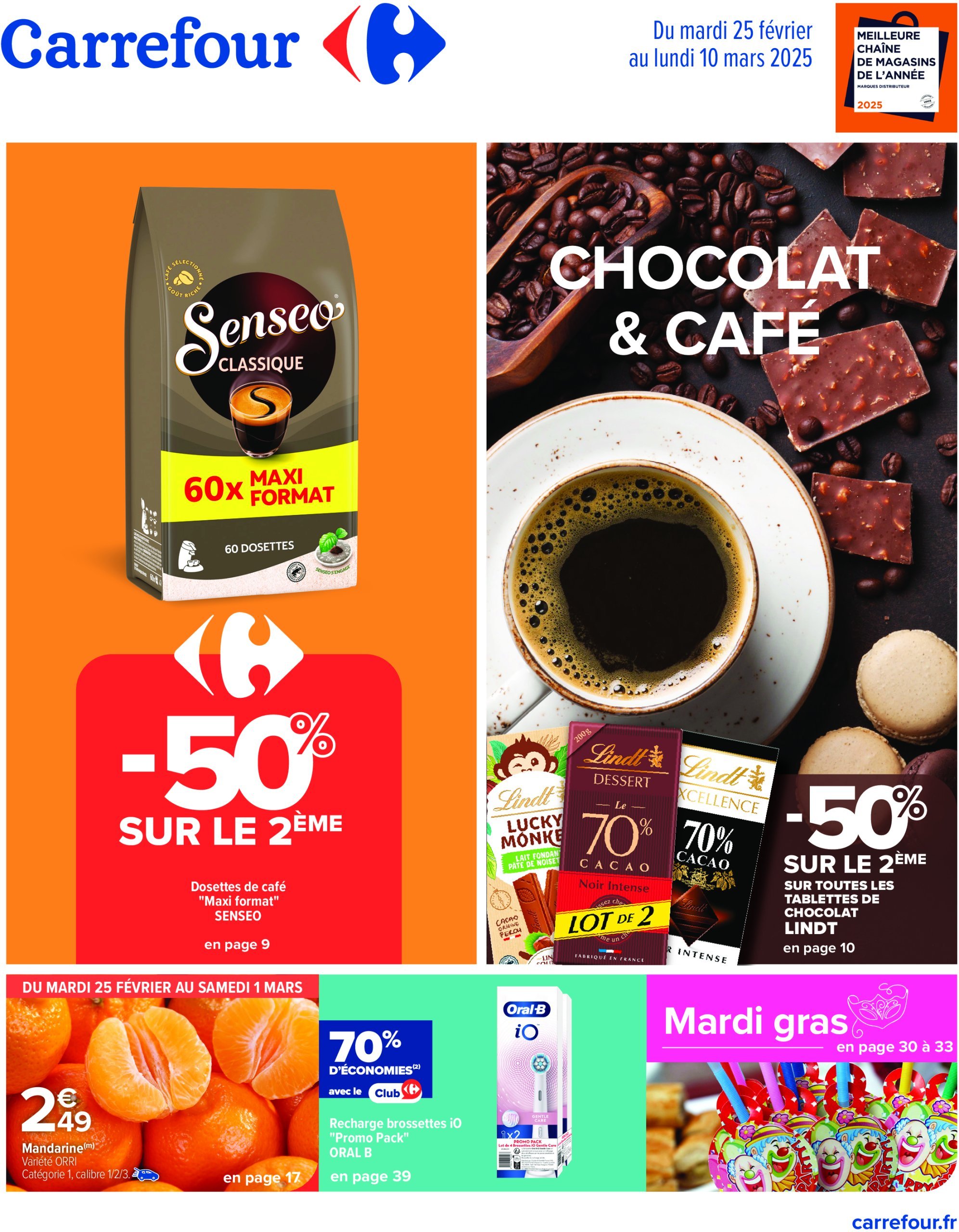 carrefour - Catalogue Carrefour valable dès 25/02 - 10/03 - page: 1