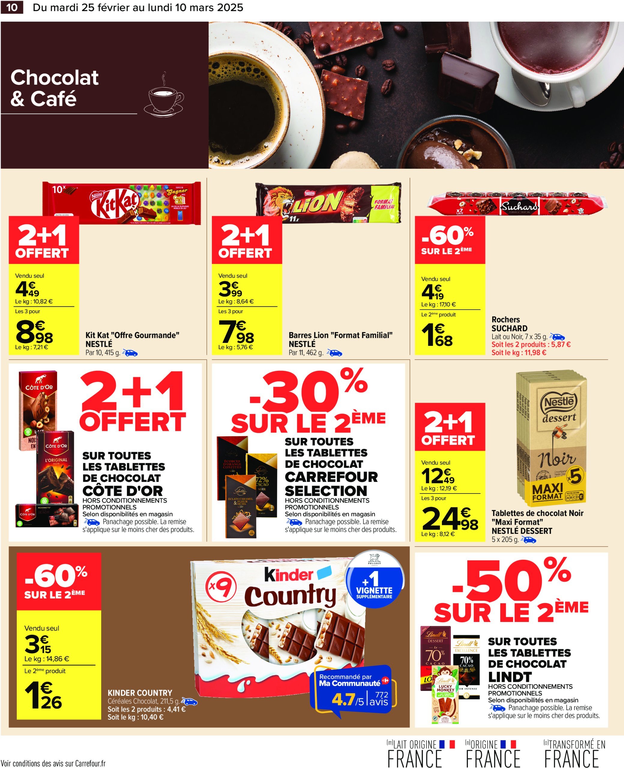 carrefour - Catalogue Carrefour valable dès 25/02 - 10/03 - page: 12