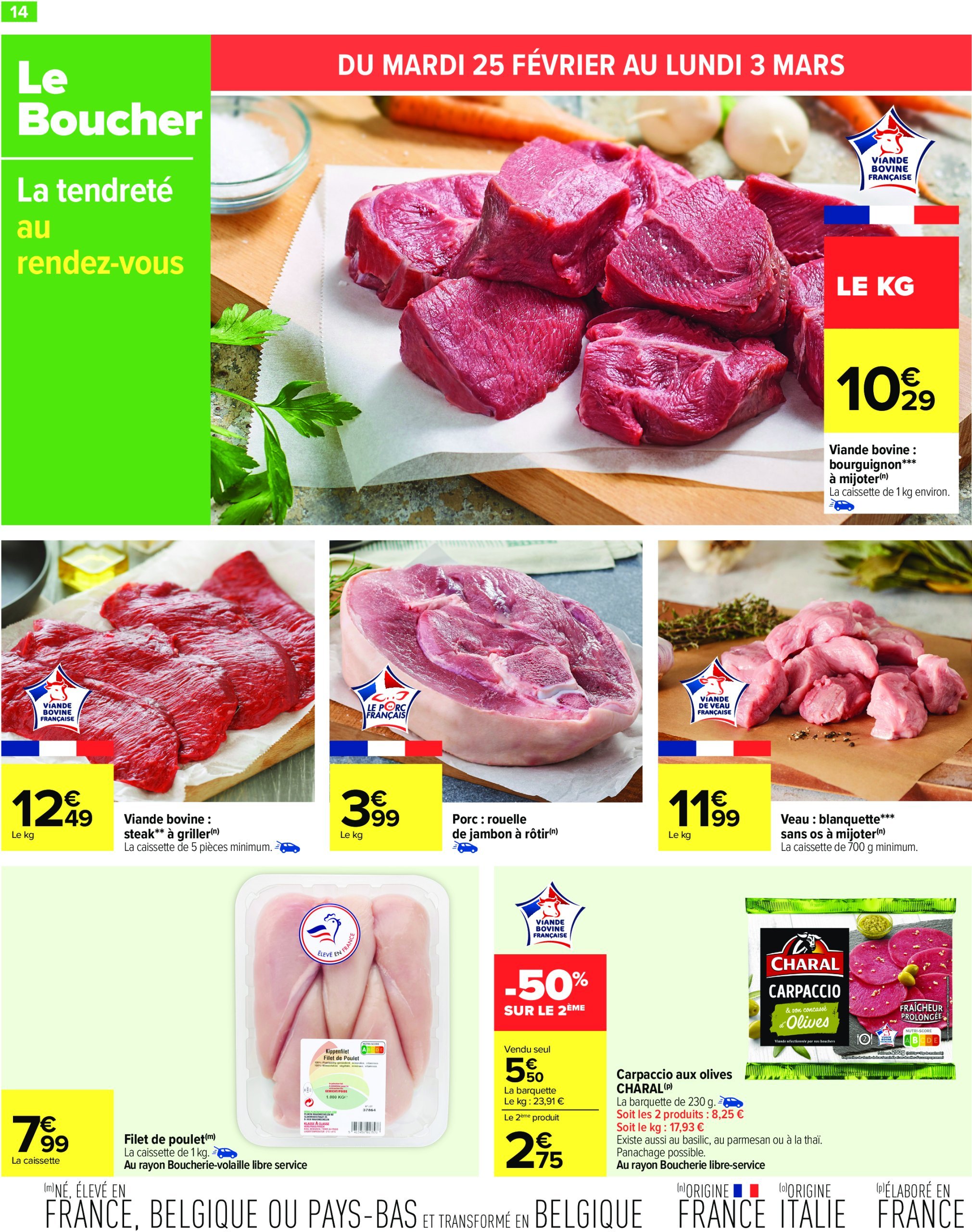 carrefour - Catalogue Carrefour valable dès 25/02 - 10/03 - page: 16