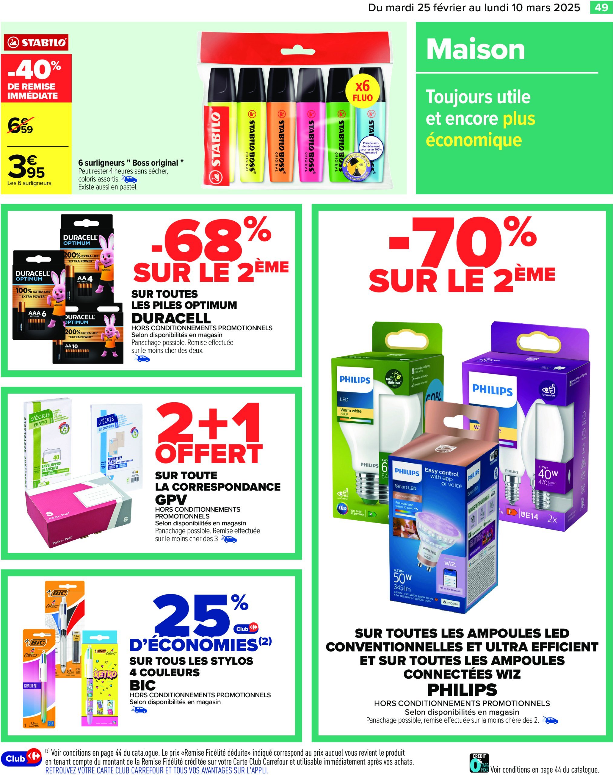 carrefour - Catalogue Carrefour valable dès 25/02 - 10/03 - page: 51