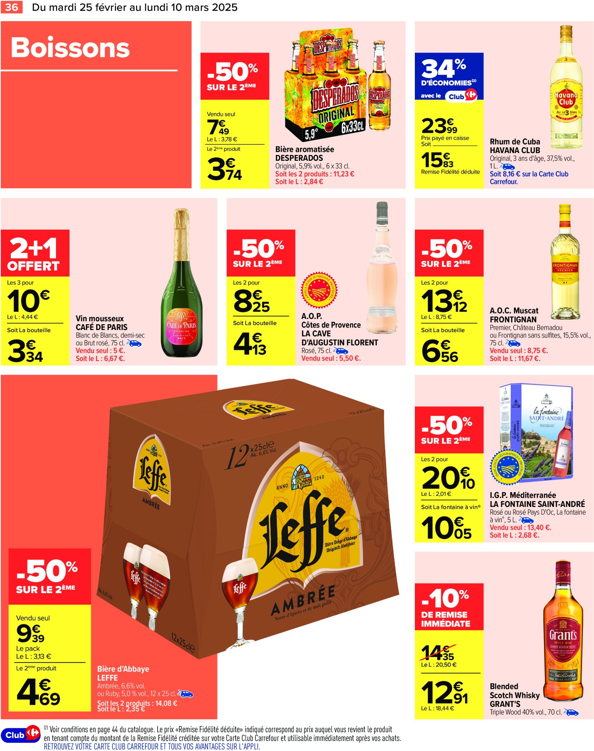 carrefour - Catalogue Carrefour valable dès 25/02 - 10/03 - page: 38