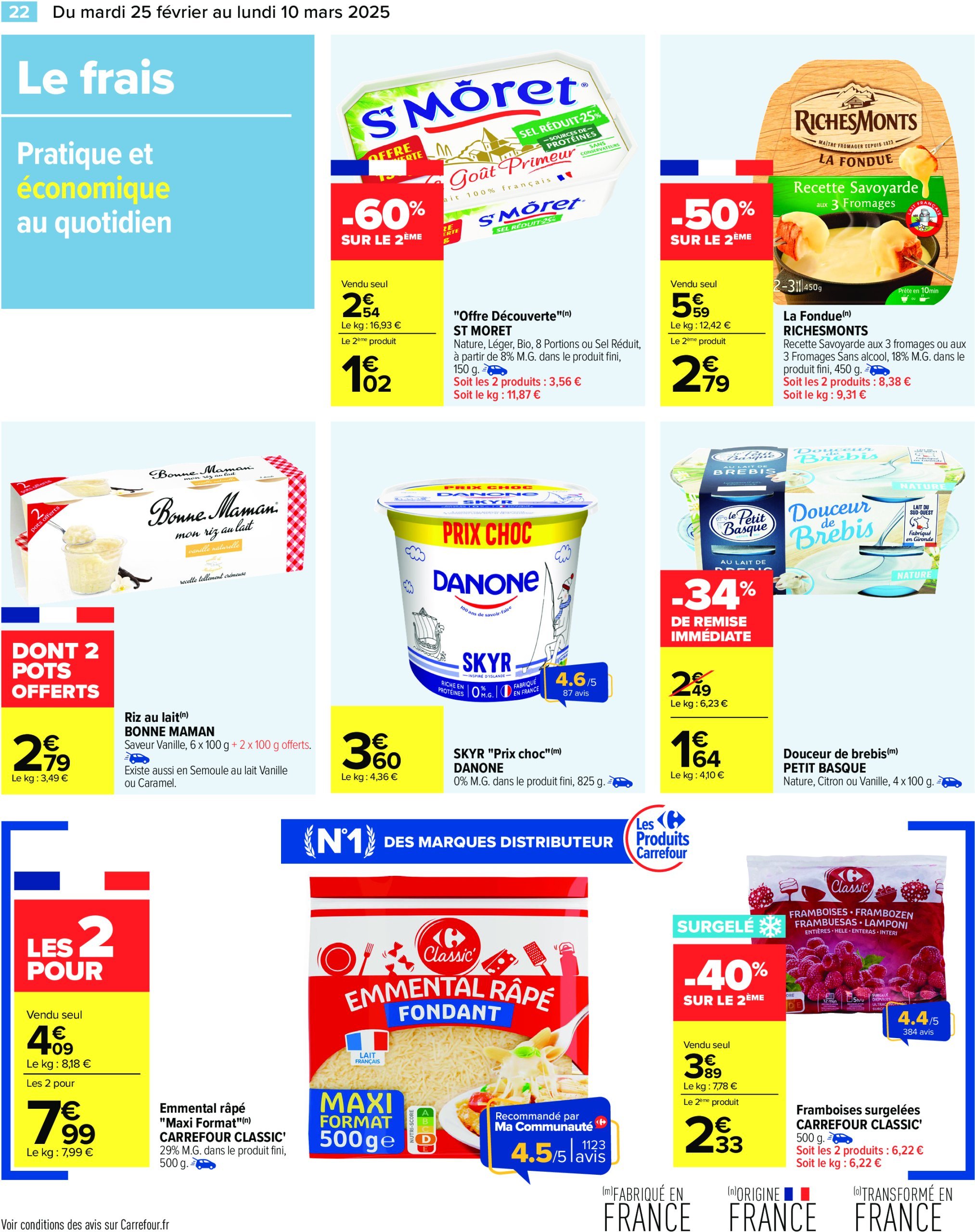 carrefour - Catalogue Carrefour valable dès 25/02 - 10/03 - page: 24