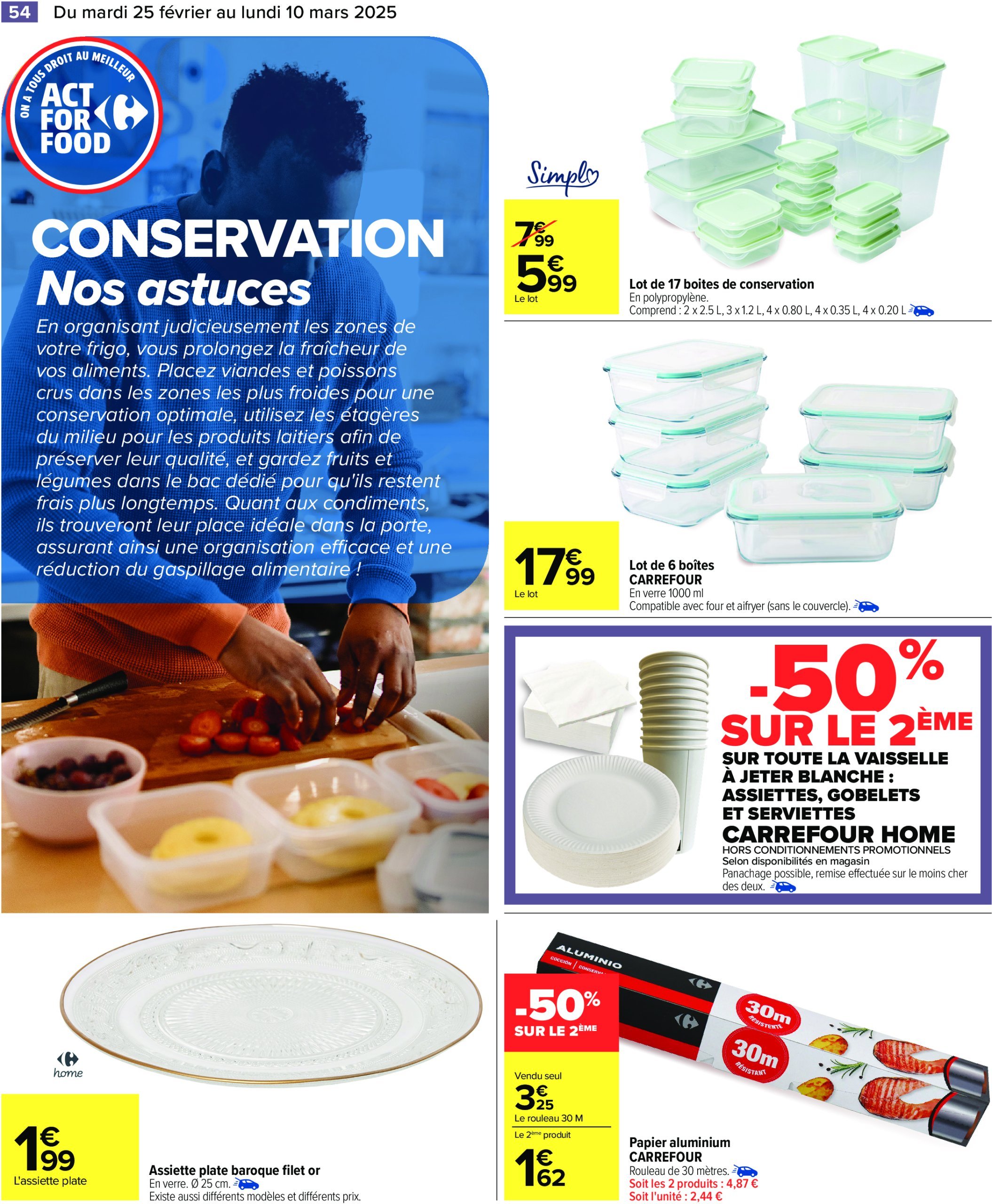 carrefour - Catalogue Carrefour valable dès 25/02 - 10/03 - page: 56