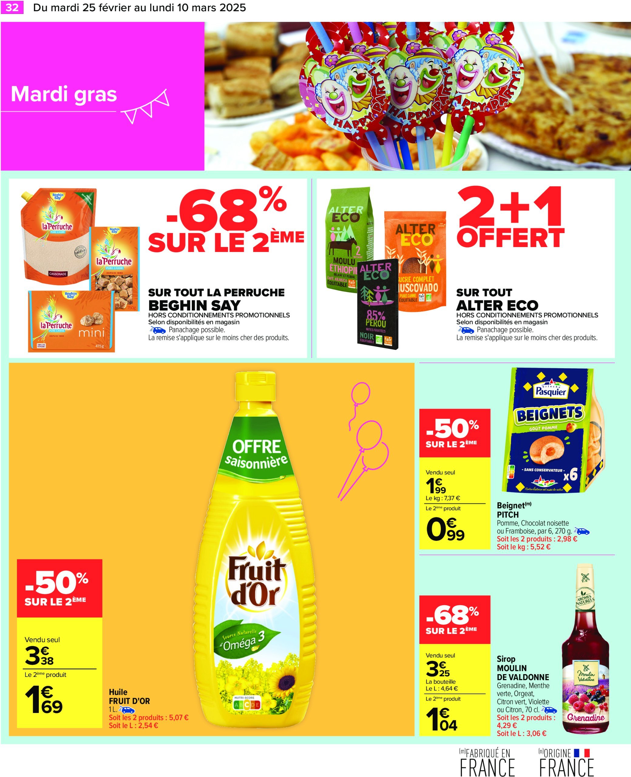 carrefour - Catalogue Carrefour valable dès 25/02 - 10/03 - page: 34