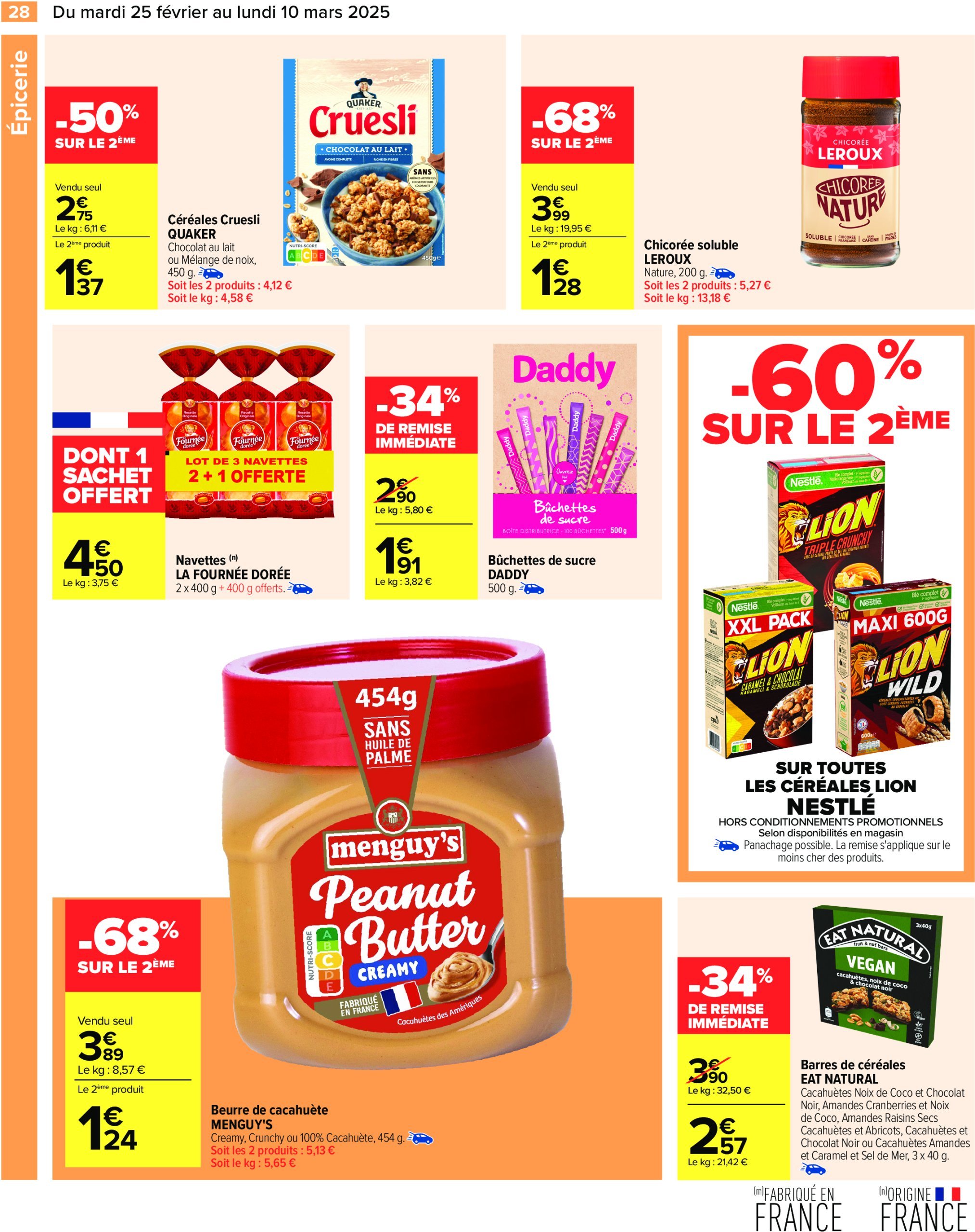 carrefour - Catalogue Carrefour valable dès 25/02 - 10/03 - page: 30