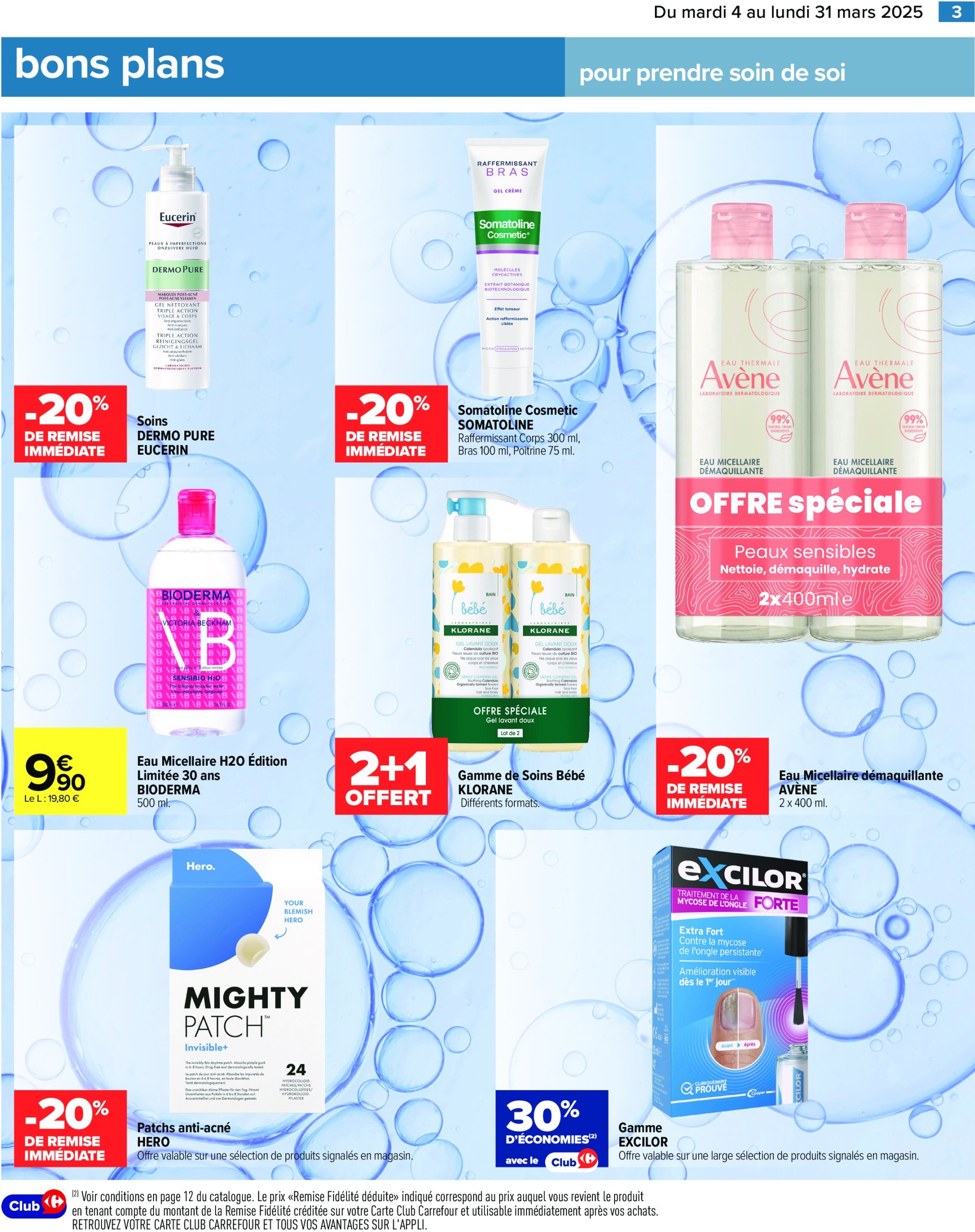 carrefour - Catalogue Carrefour - Parapharmacie valable dès 04/03 - 31/03 - page: 3