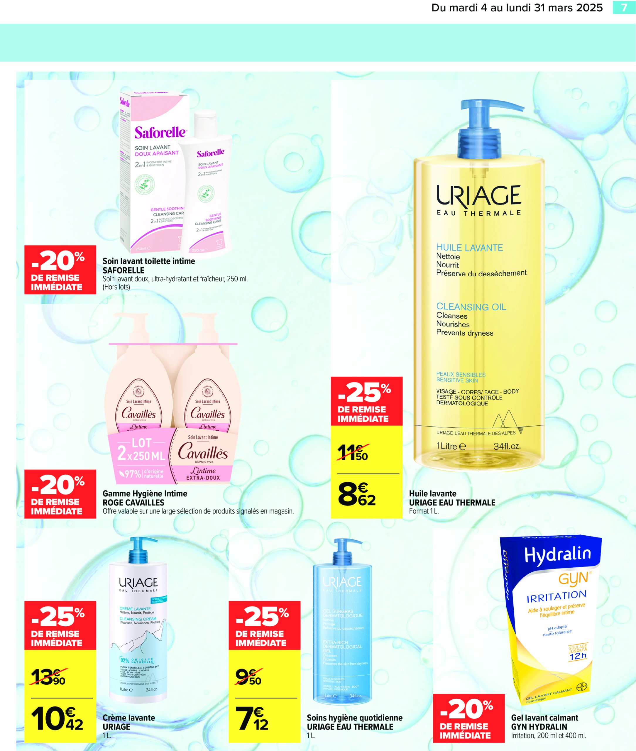 carrefour - Catalogue Carrefour - Parapharmacie valable dès 04/03 - 31/03 - page: 7