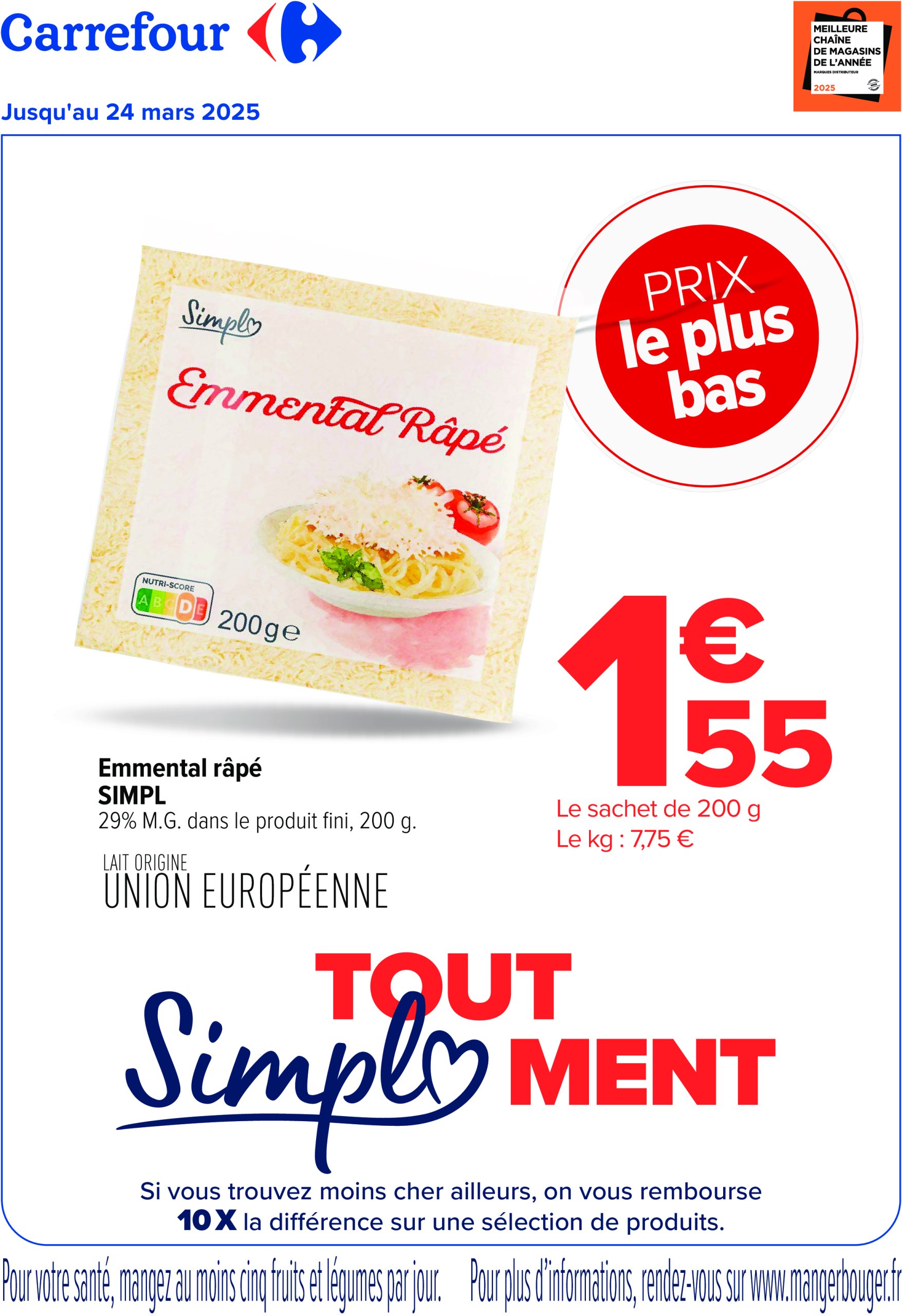 carrefour - Catalogue Carrefour - Prix le plus bas valable dès 27/02 - 24/03