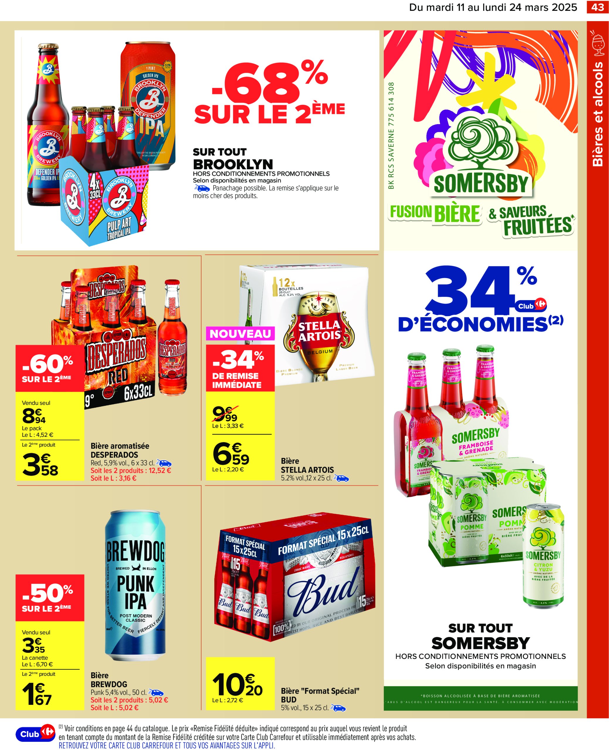 carrefour - Catalogue Carrefour valable dès 11/03 - 24/03 - page: 45