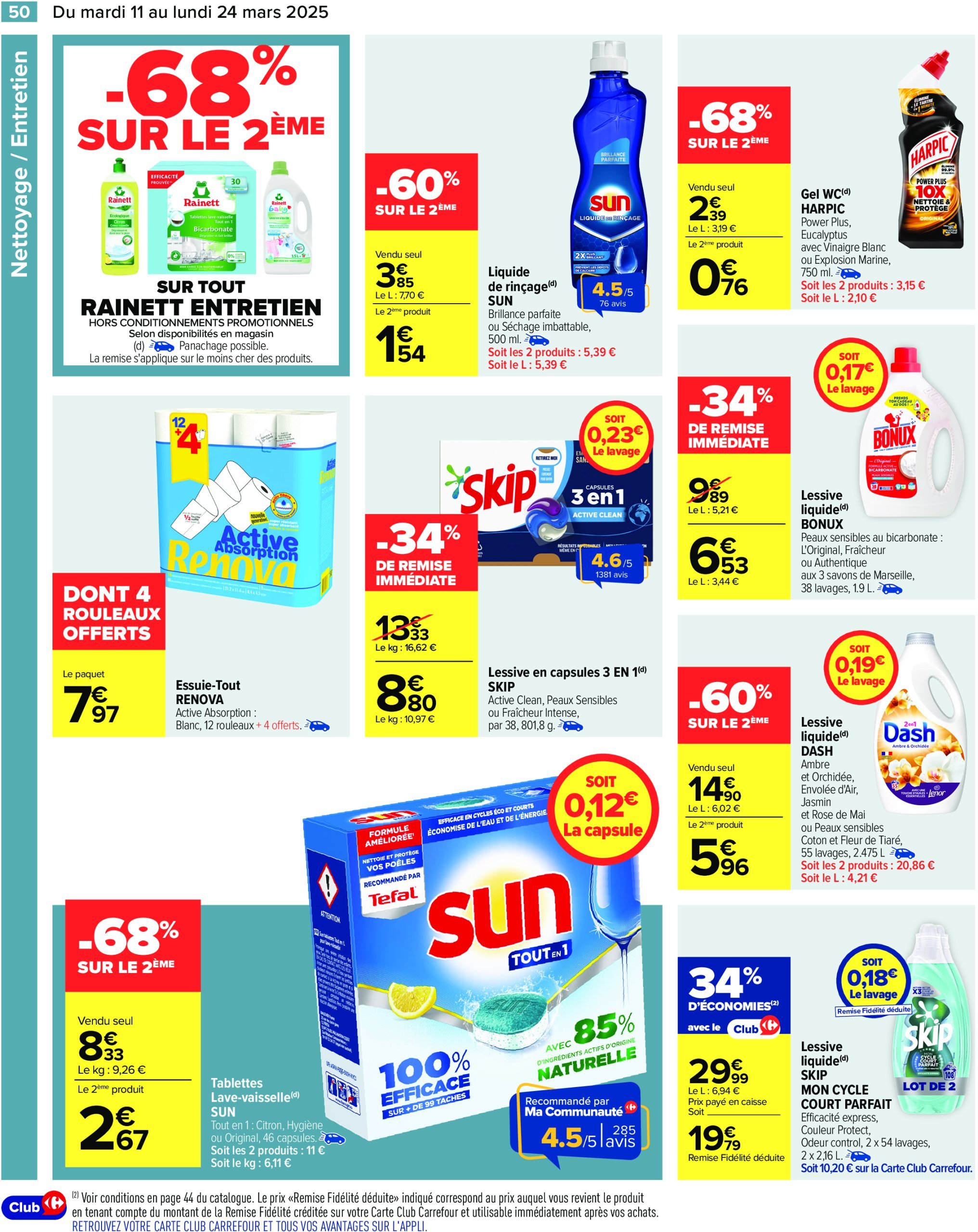 carrefour - Catalogue Carrefour valable dès 11/03 - 24/03 - page: 52