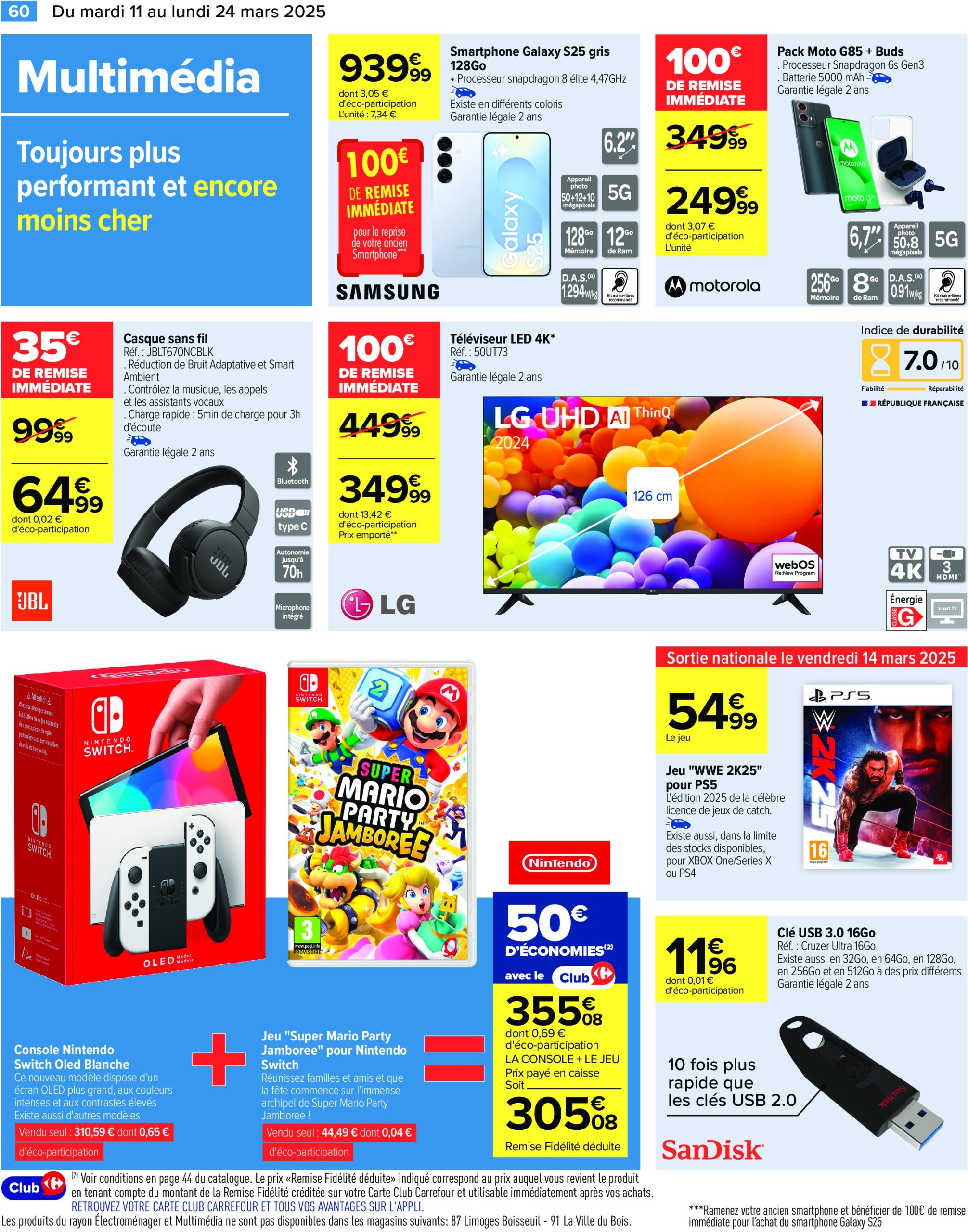 carrefour - Catalogue Carrefour valable dès 11/03 - 24/03 - page: 62