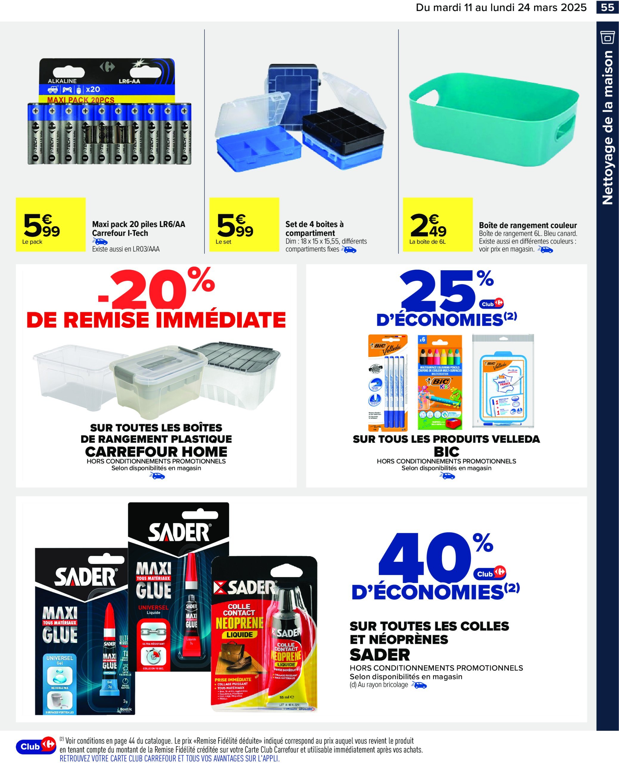 carrefour - Catalogue Carrefour valable dès 11/03 - 24/03 - page: 57