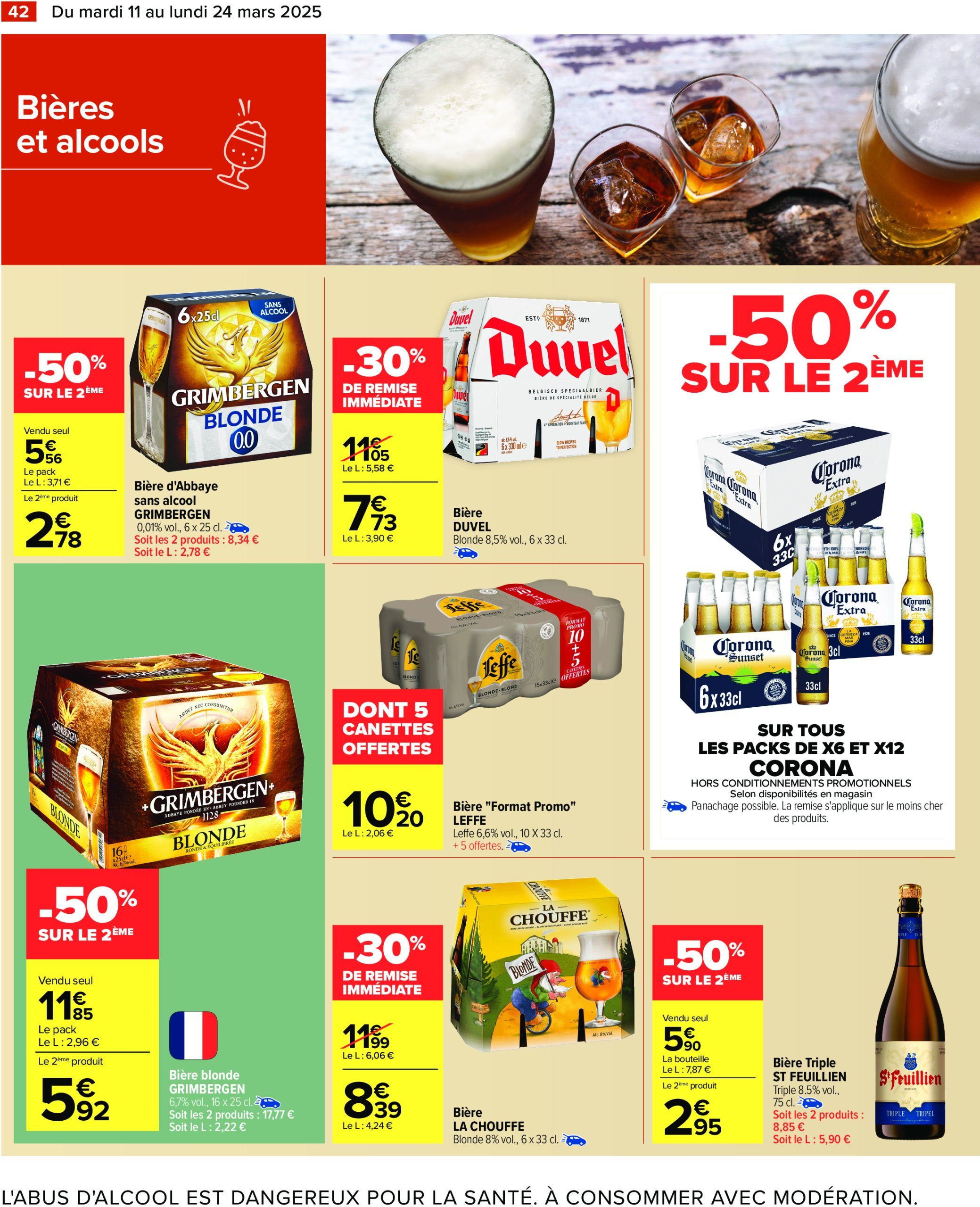 carrefour - Catalogue Carrefour valable dès 11/03 - 24/03 - page: 44