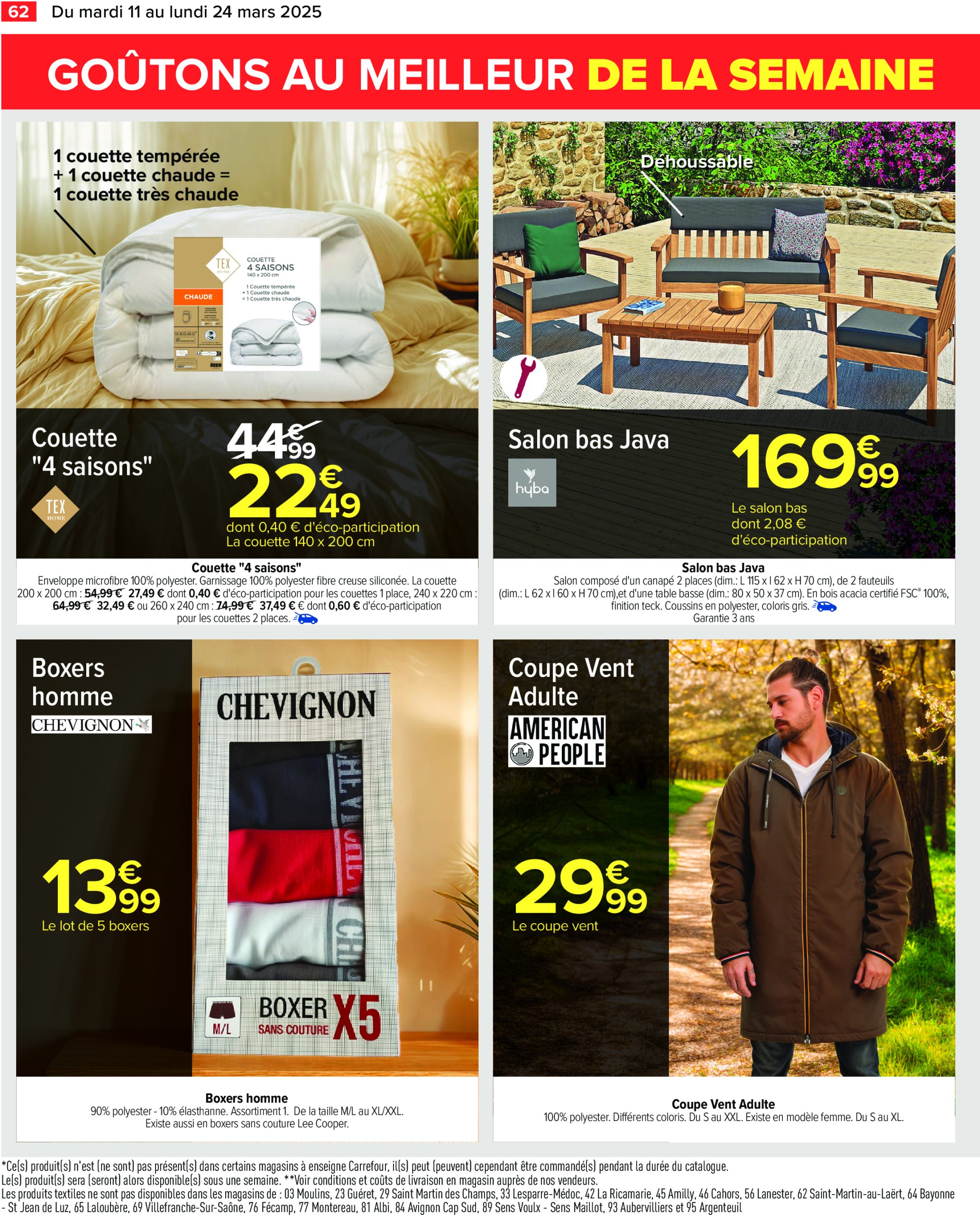 carrefour - Catalogue Carrefour valable dès 11/03 - 24/03 - page: 64