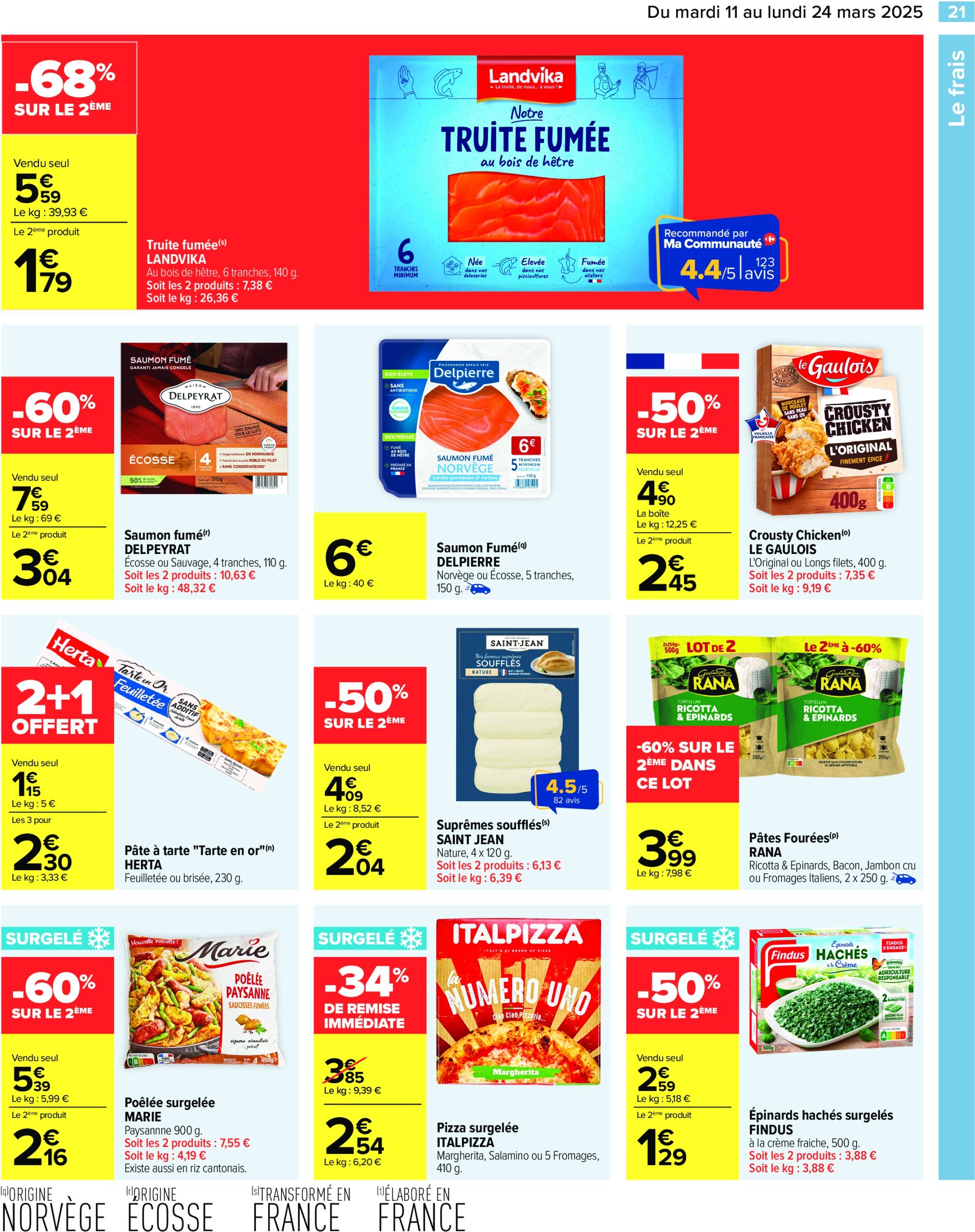 carrefour - Catalogue Carrefour valable dès 11/03 - 24/03 - page: 23