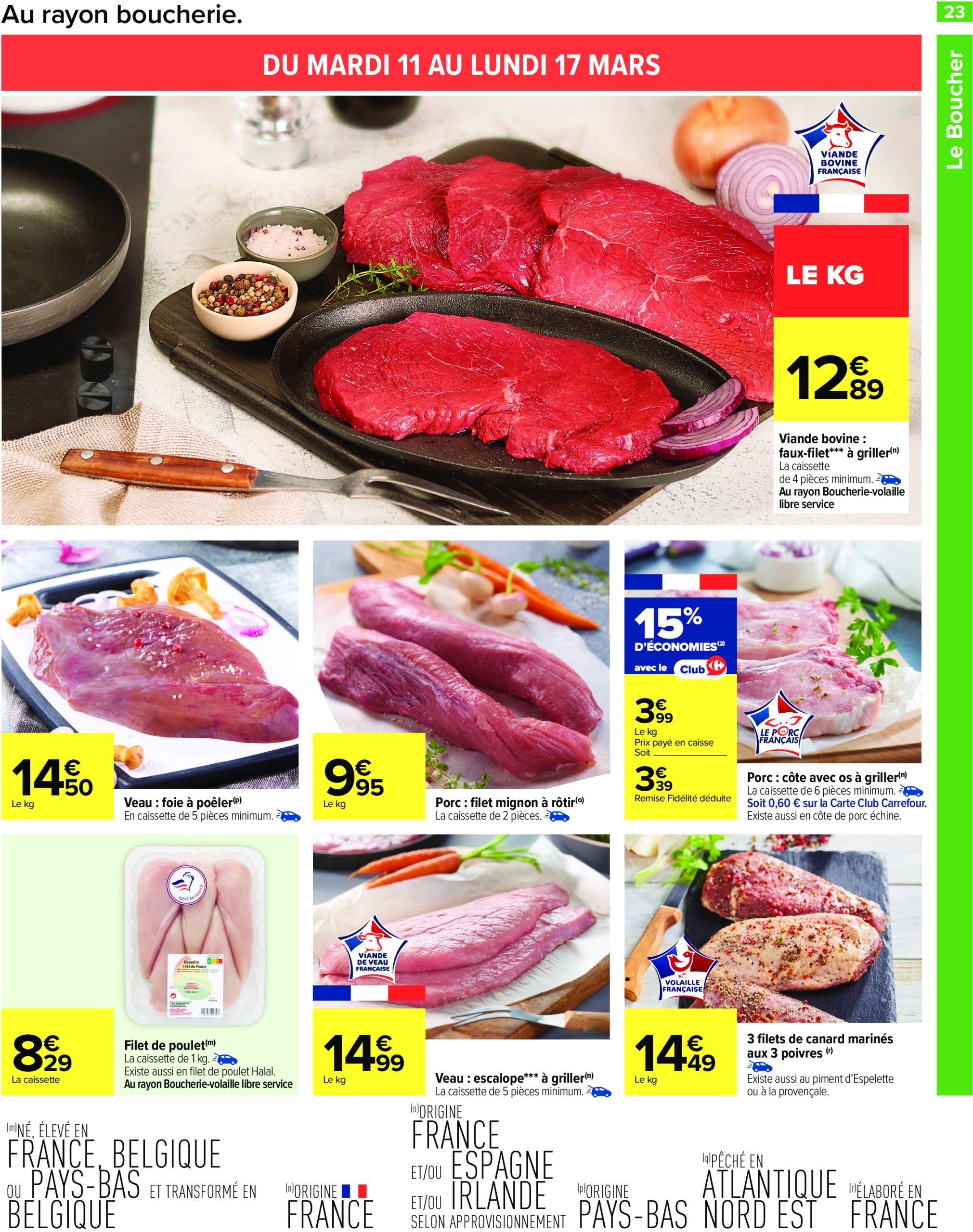 carrefour - Catalogue Carrefour valable dès 11/03 - 24/03 - page: 25