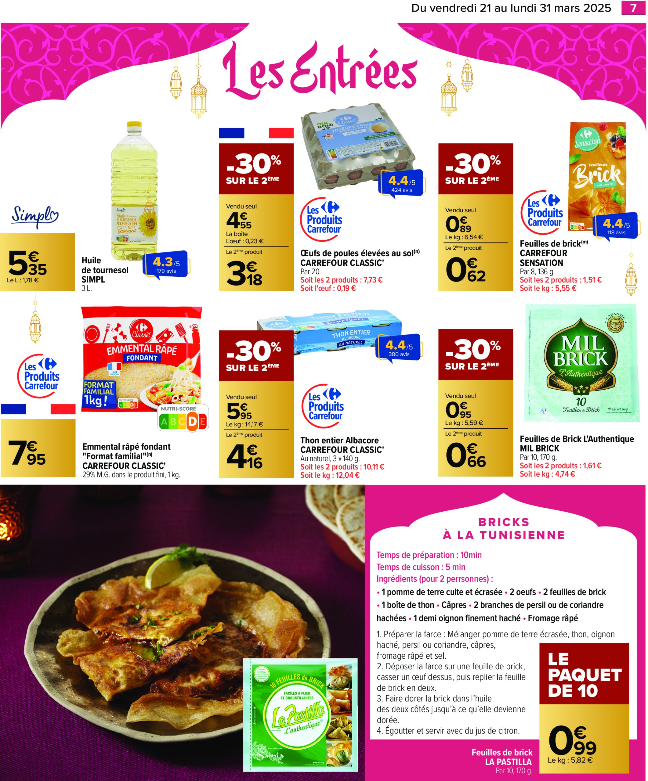 carrefour - Catalogue Carrefour - Ramadan valable dès 21/03 - 31/03 - page: 9