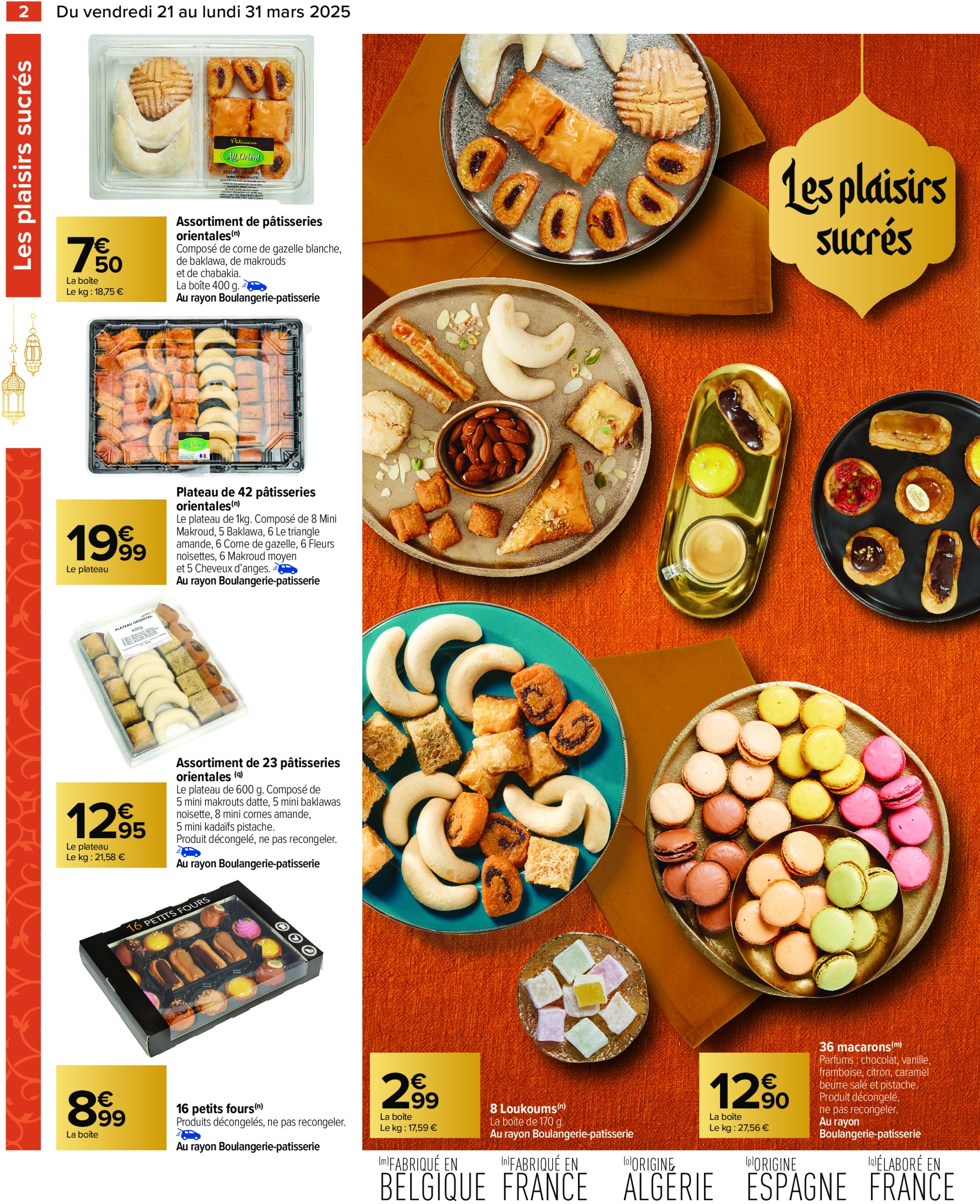 carrefour - Catalogue Carrefour - Ramadan valable dès 21/03 - 31/03 - page: 4