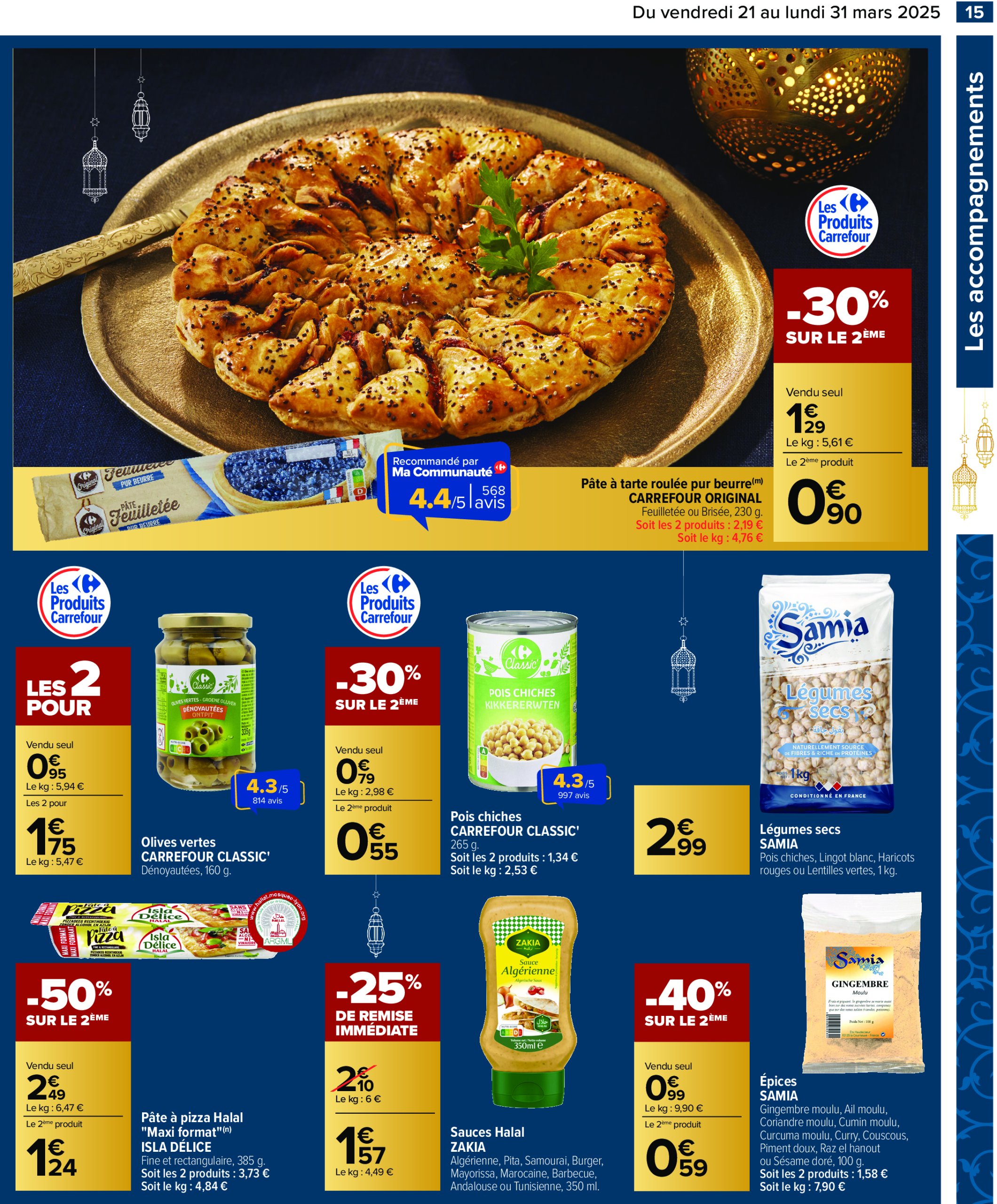 carrefour - Catalogue Carrefour - Ramadan valable dès 21/03 - 31/03 - page: 17